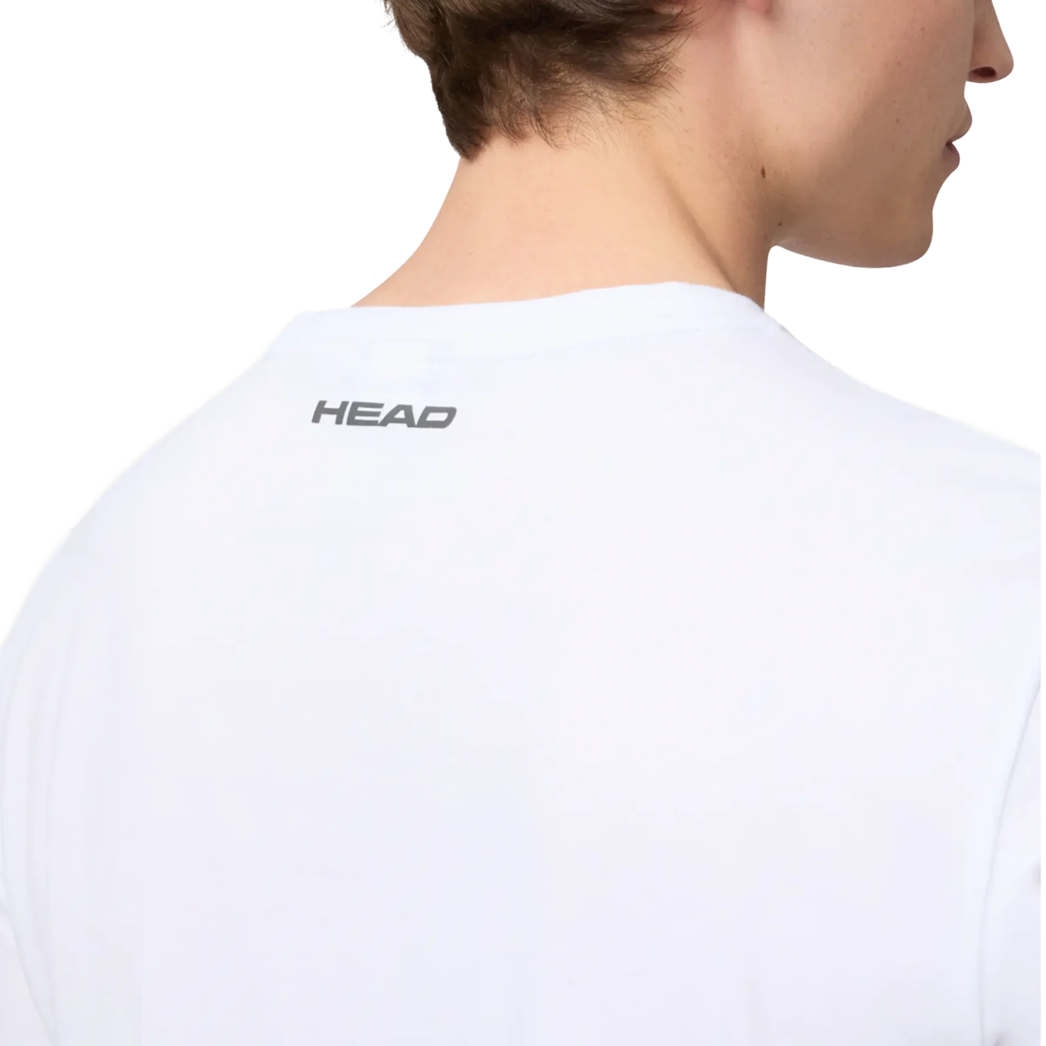 Head Vision T-Shirt Men's White/Navy - Image 3