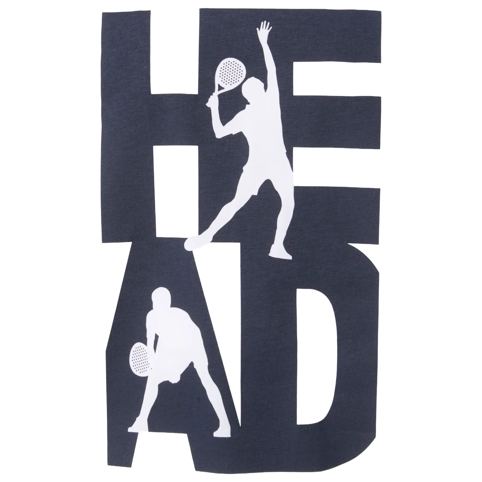 Head Vision T-Shirt Men's White/Navy - Image 4