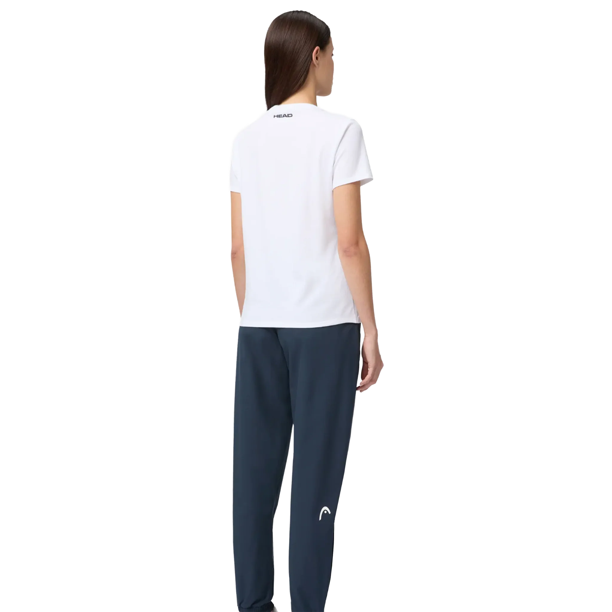 Head Vision T-Shirt Women's White/Navy - Image 5