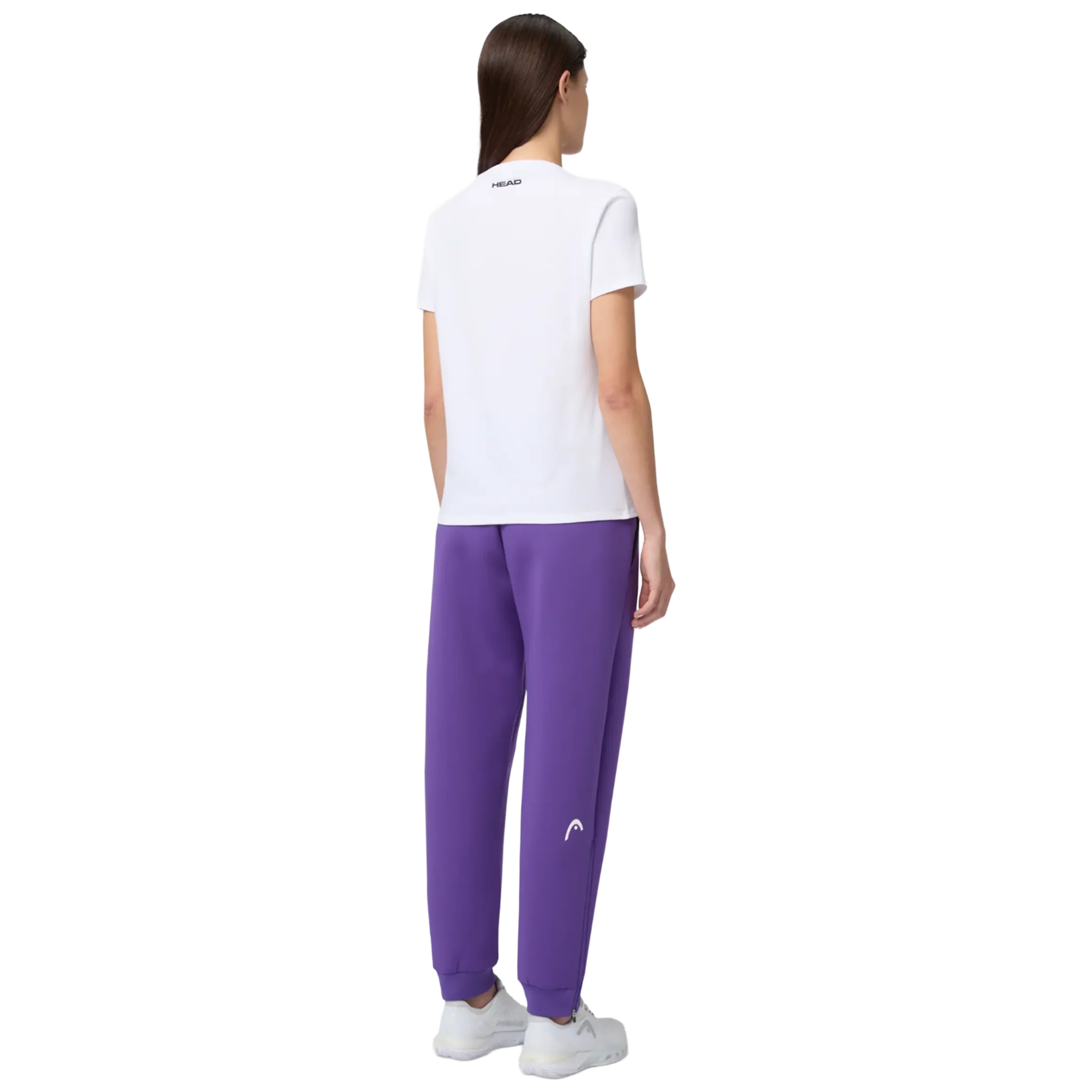 Head Vision T-Shirt Women's White/Purple - Image 6
