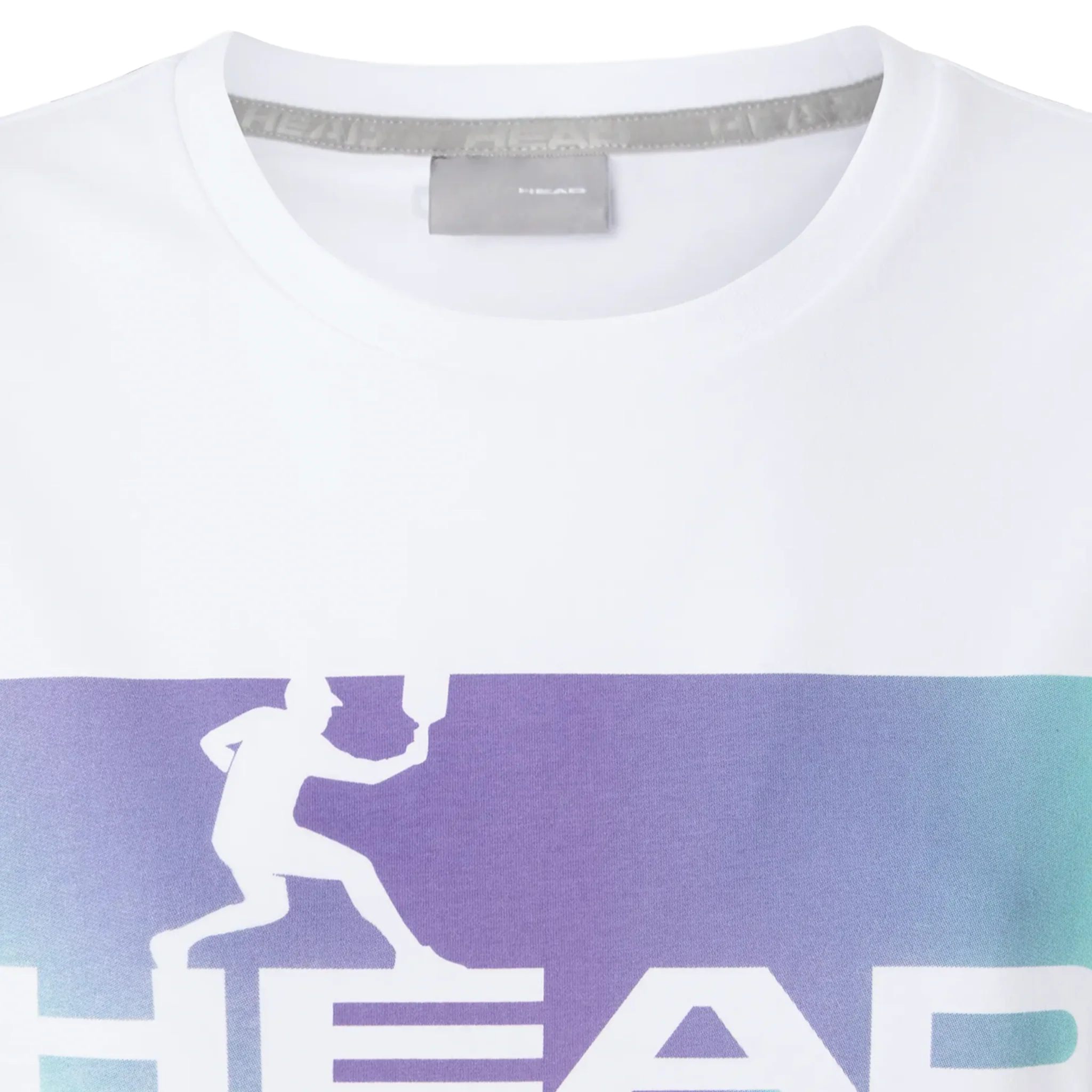 Head Vision T-Shirt Women's White/Purple - Image 7
