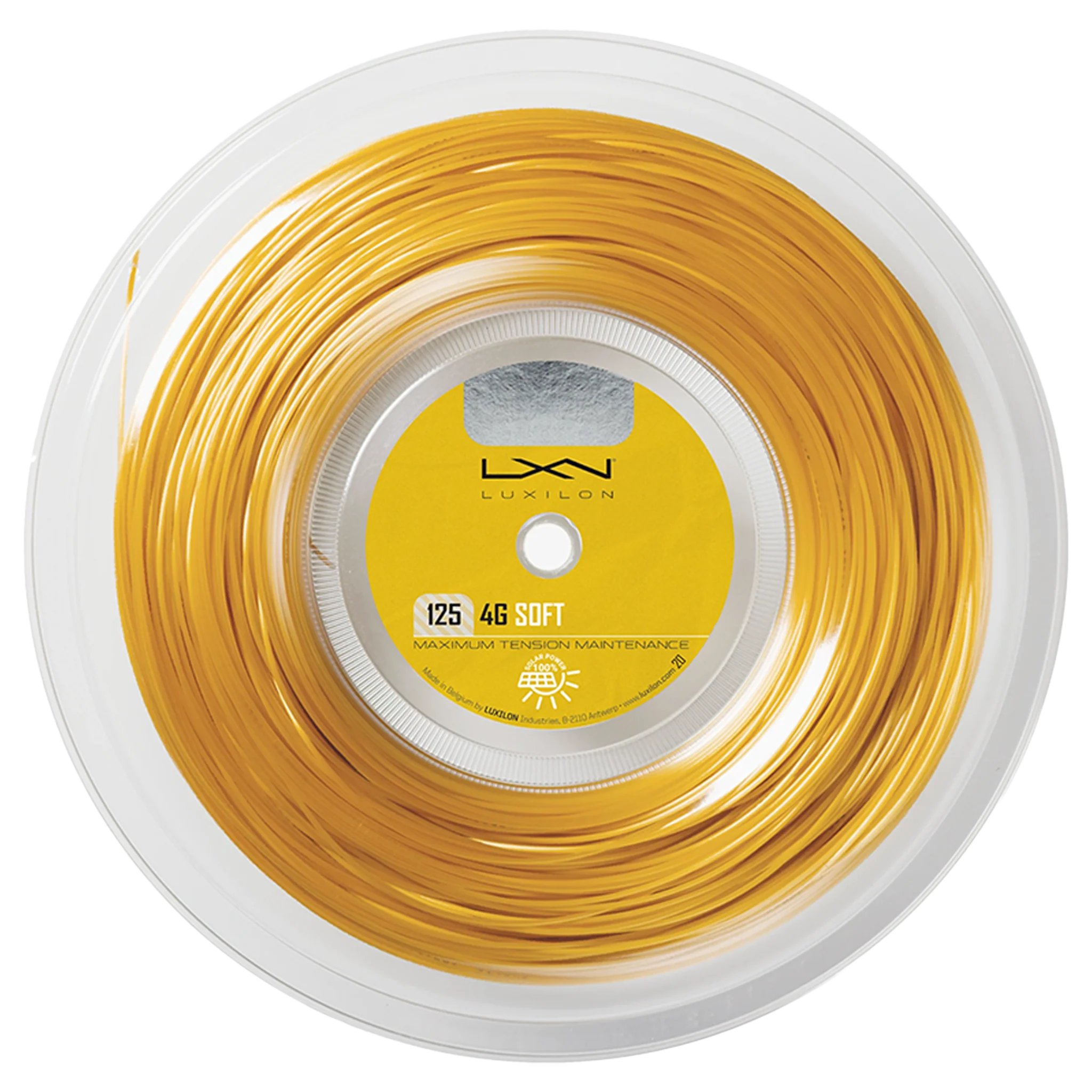 Luxilon 4G 125 Soft Gold 200m Reel