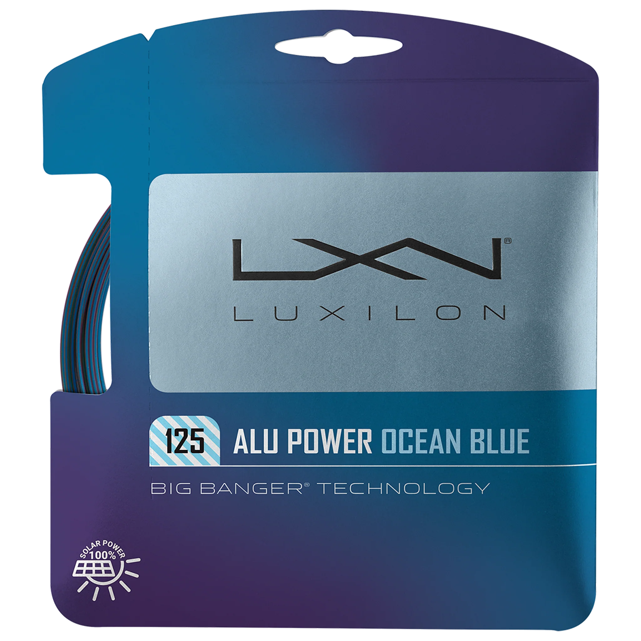 Luxilon Alu Power 125 Ocean Blue 12m Set