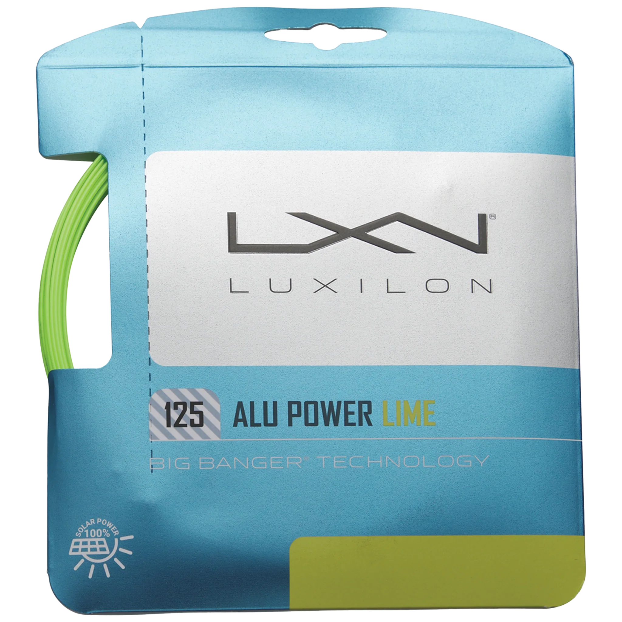 Luxilon Alu Power 125 Lime 12m Set