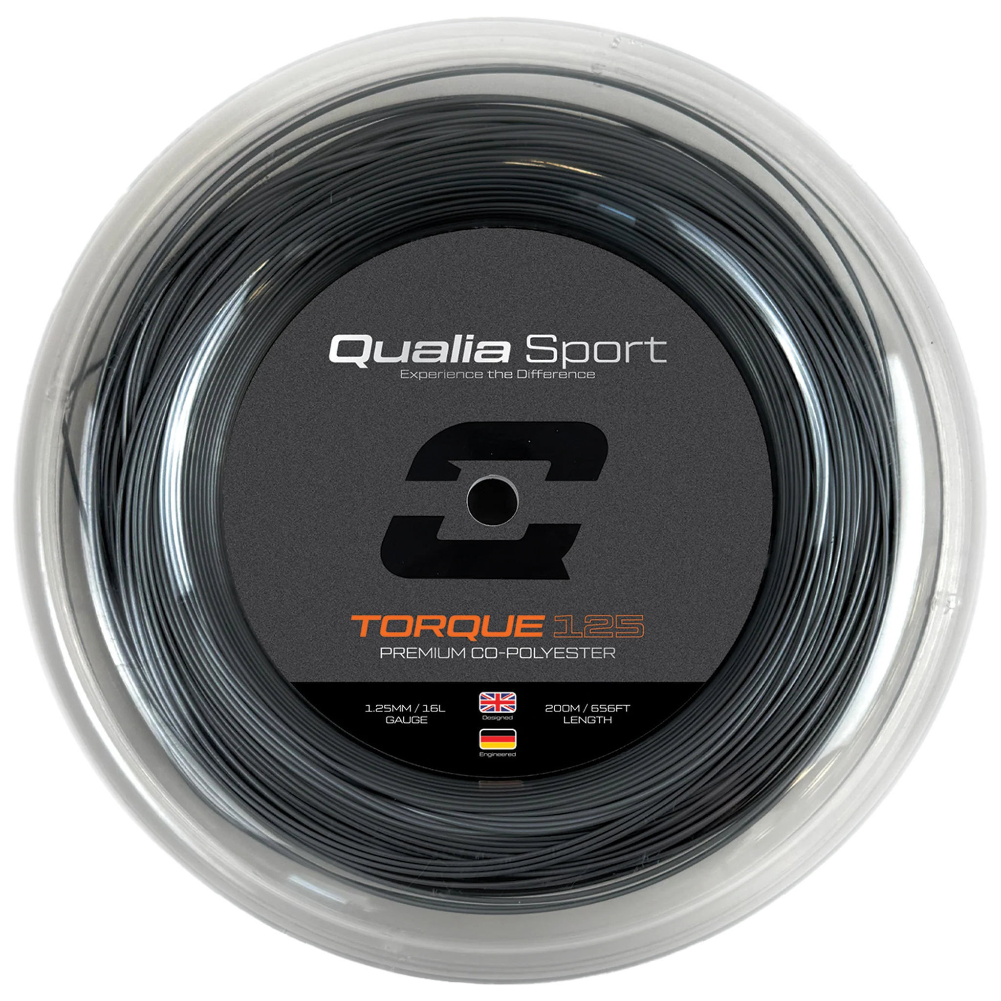 Qualia Torque Anthracite 200m Reel
