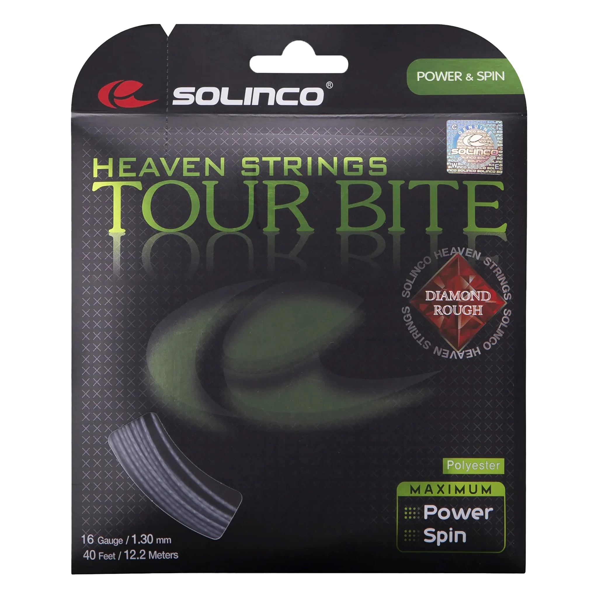 Solinco Tour Bite Diamond Rough 12m Set