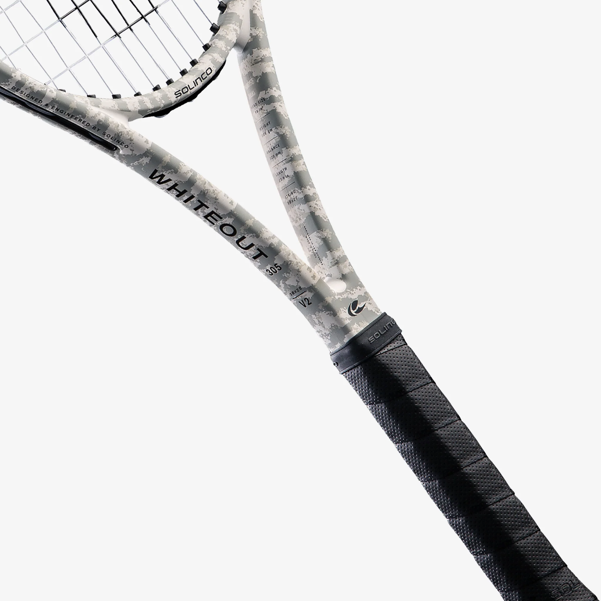 Solinco Whiteout V2 Camo 305 18x20 (2025) - Image 3