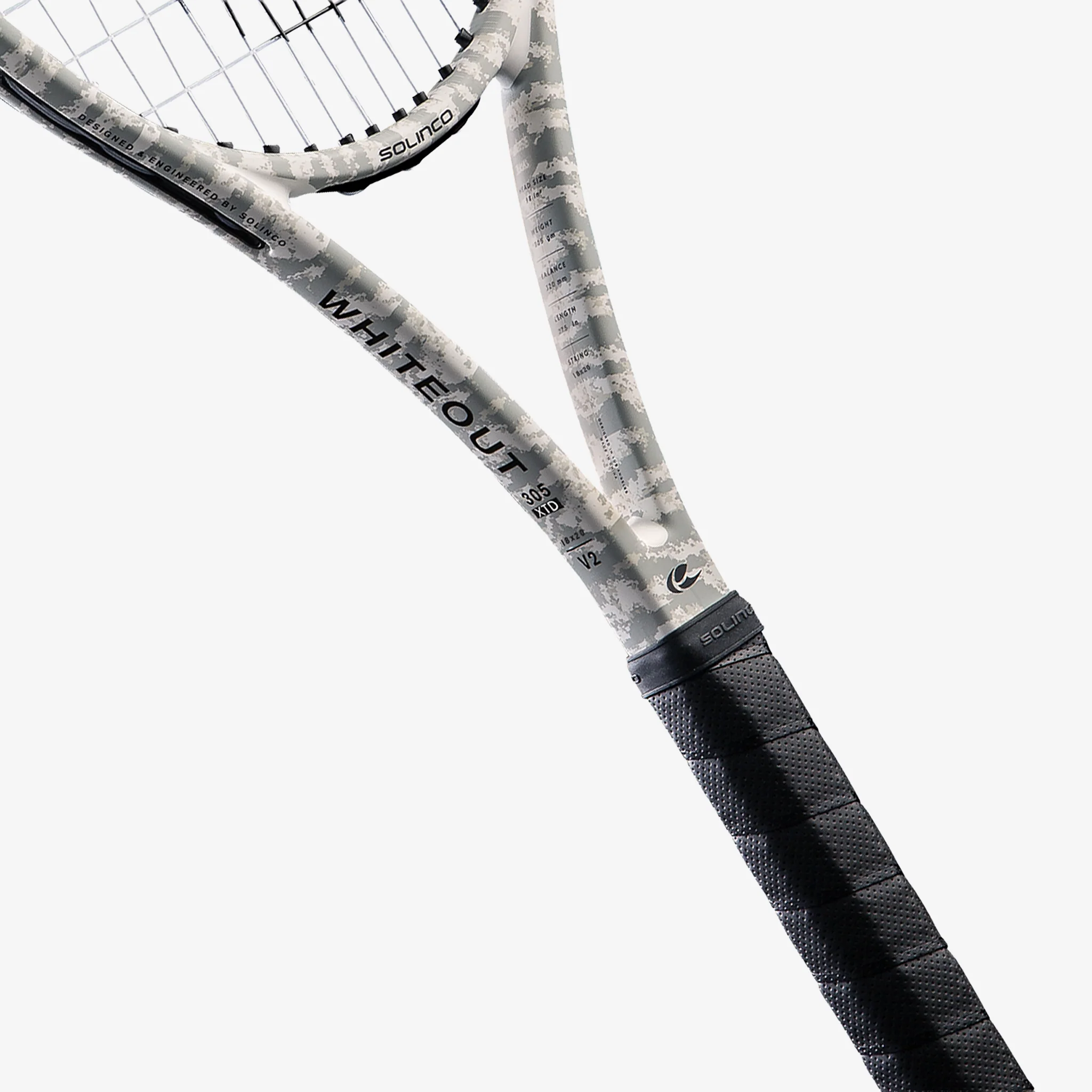 Solinco Whiteout V2 Camo 305 18x20 XTD (2025) - Image 2