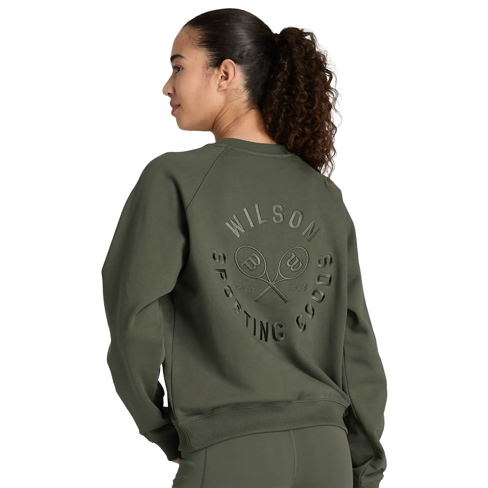 Wilson Classic Crew Women's Grape Leaf - Image 7