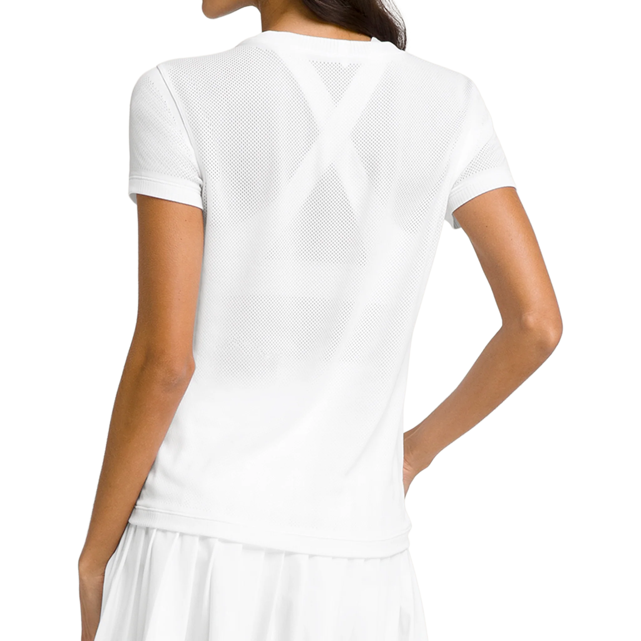 Wilson Pro Seamless Tee Women's Bright White - Image 3