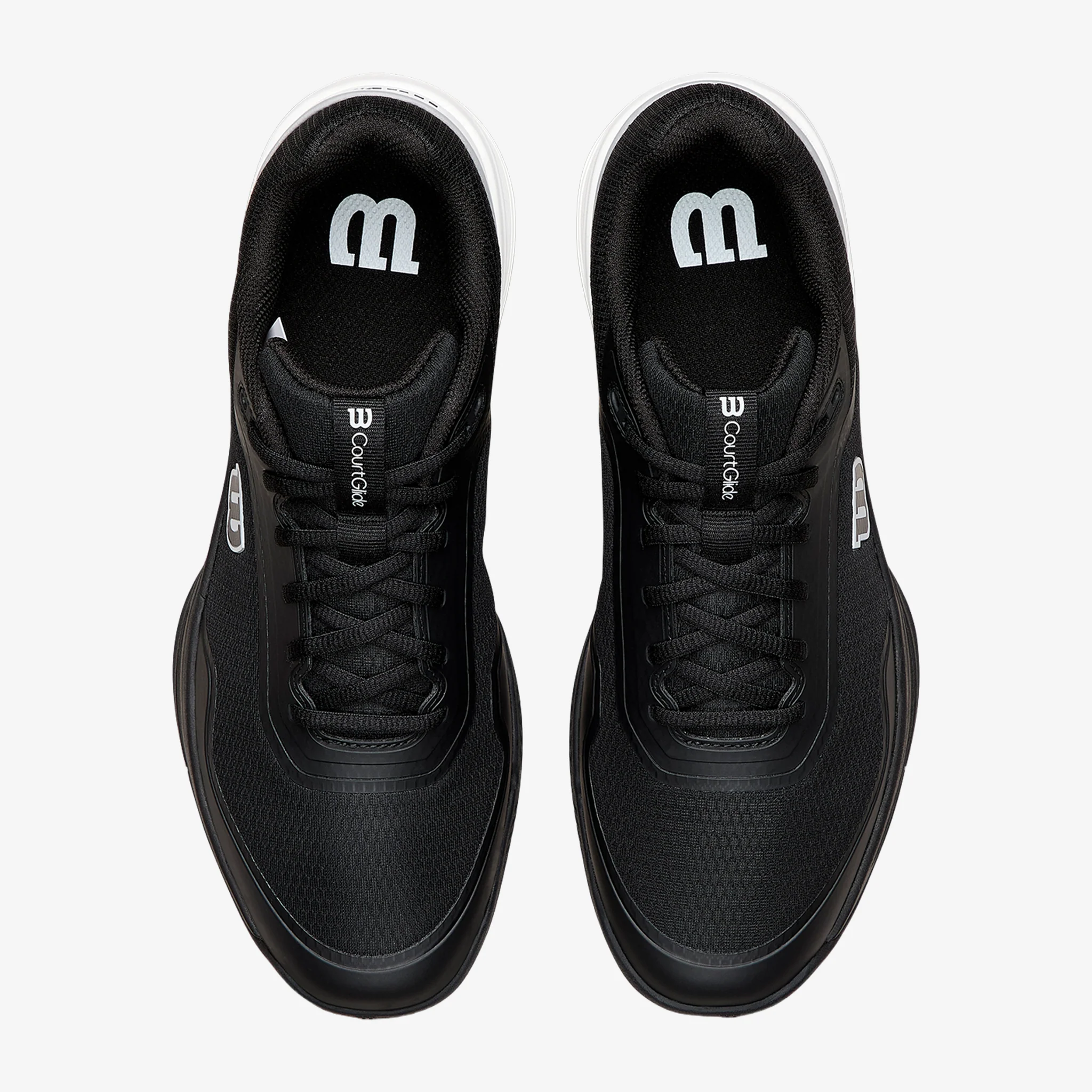 Wilson Courtglide Men's Black/White/Lunar Rock - Image 6