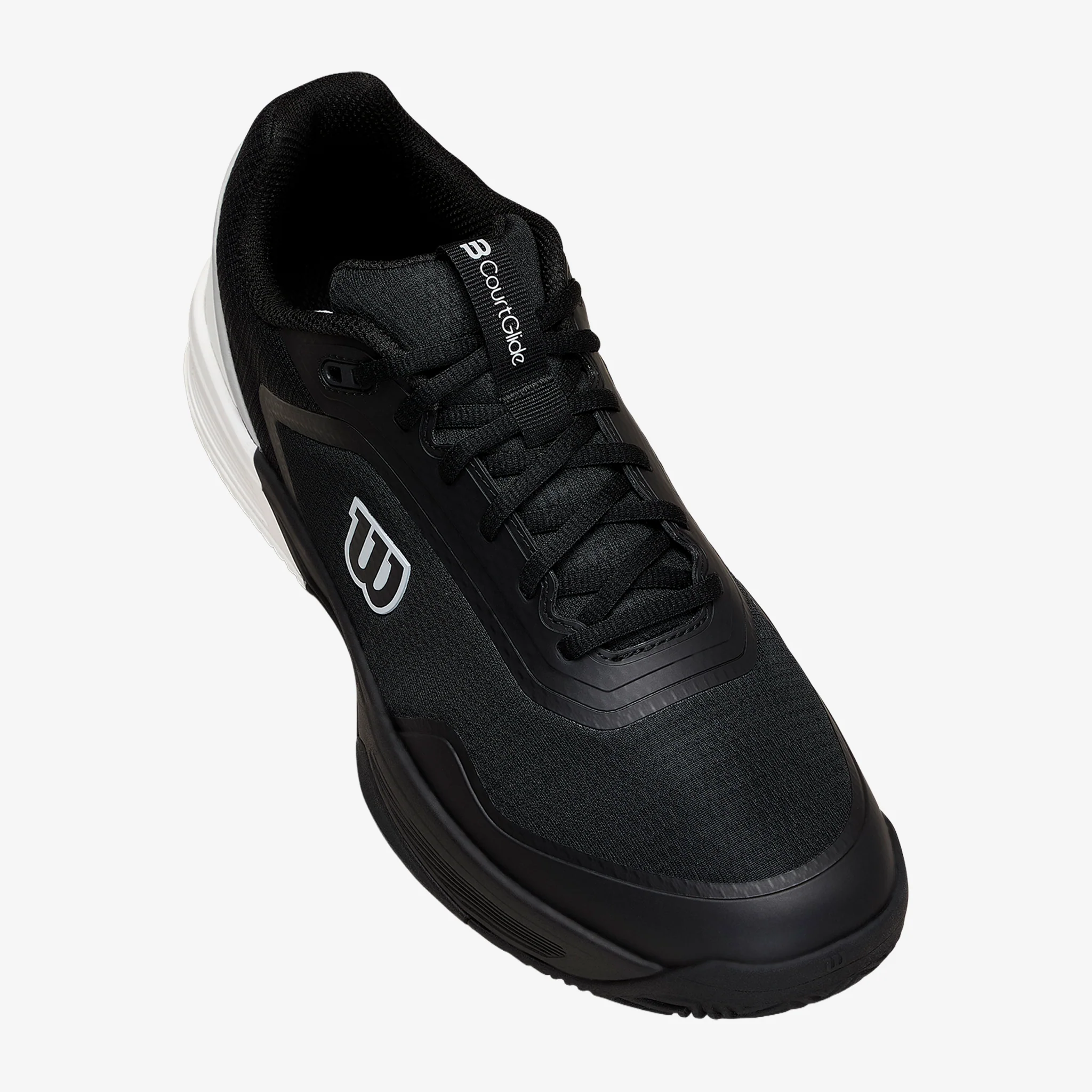 Wilson Courtglide Men's Black/White/Lunar Rock - Image 7