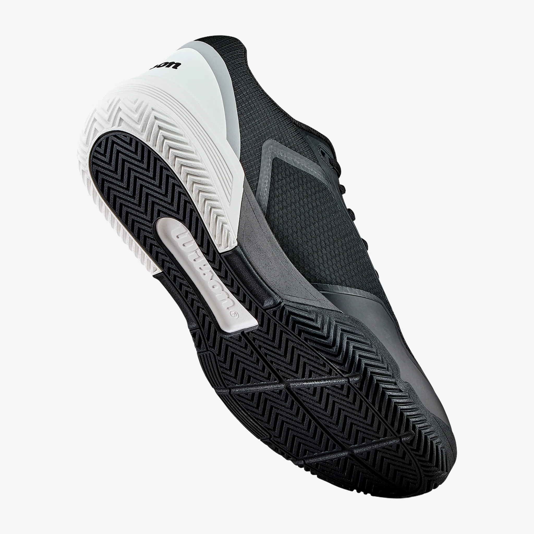 Wilson Courtglide Men's Black/White/Lunar Rock - Image 8
