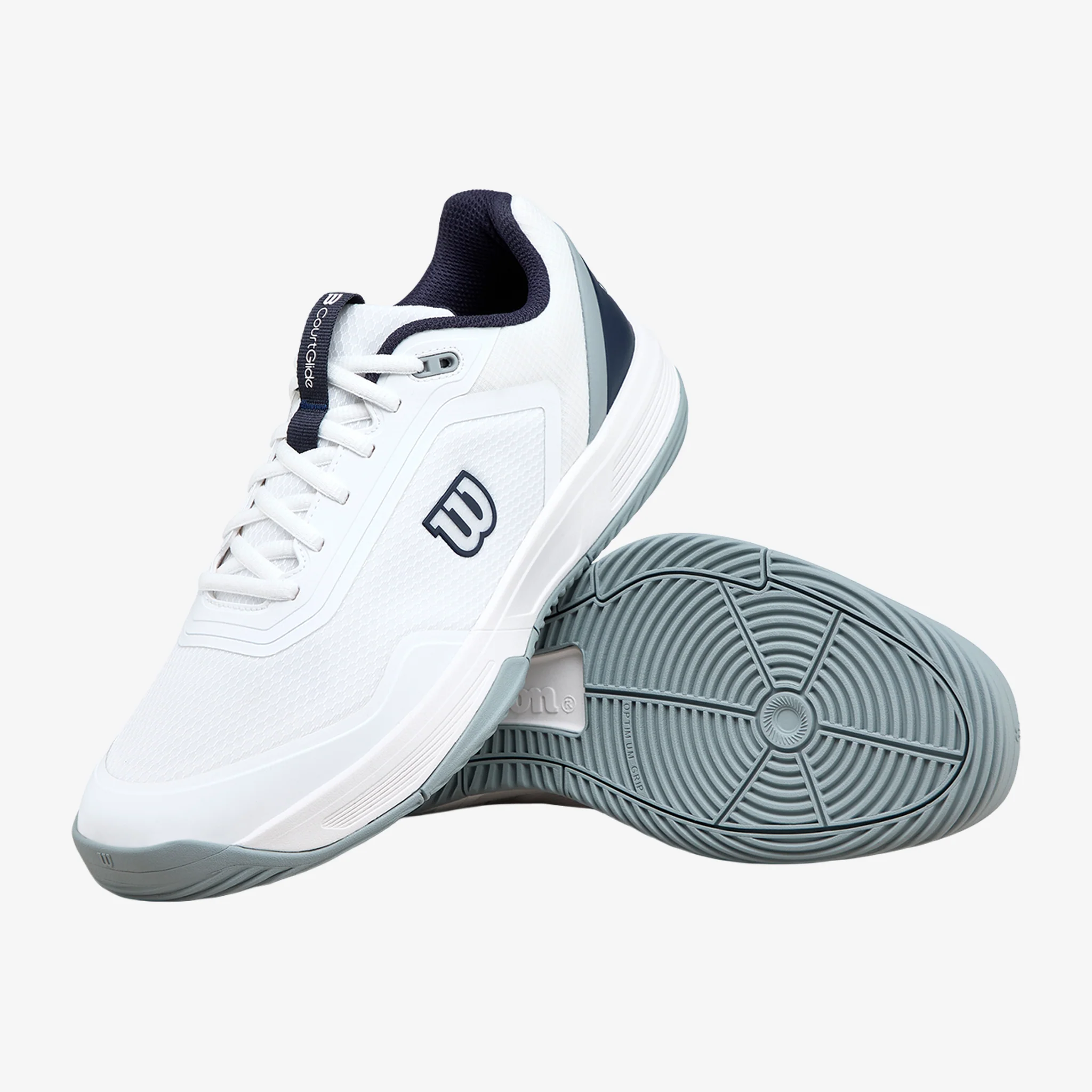 Wilson Courtglide Padel White/Navy Blazer/Quarry - Image 2