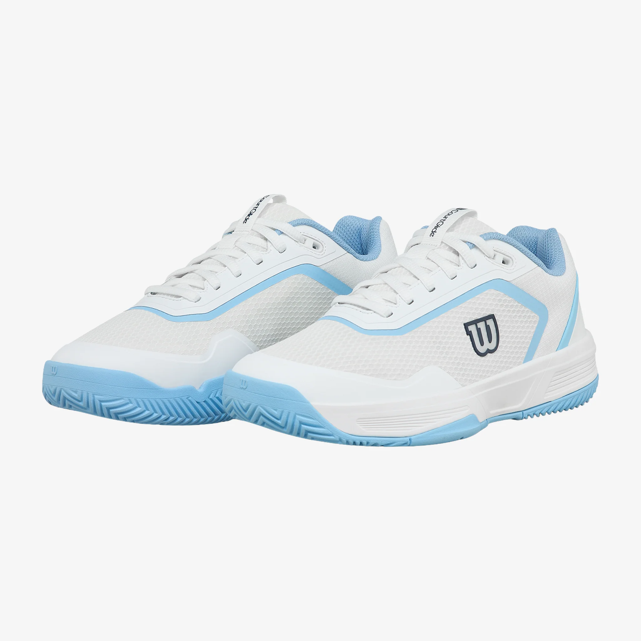 Wilson Courtglide Women's White/Airy Blue/Navy Blazer - Image 5