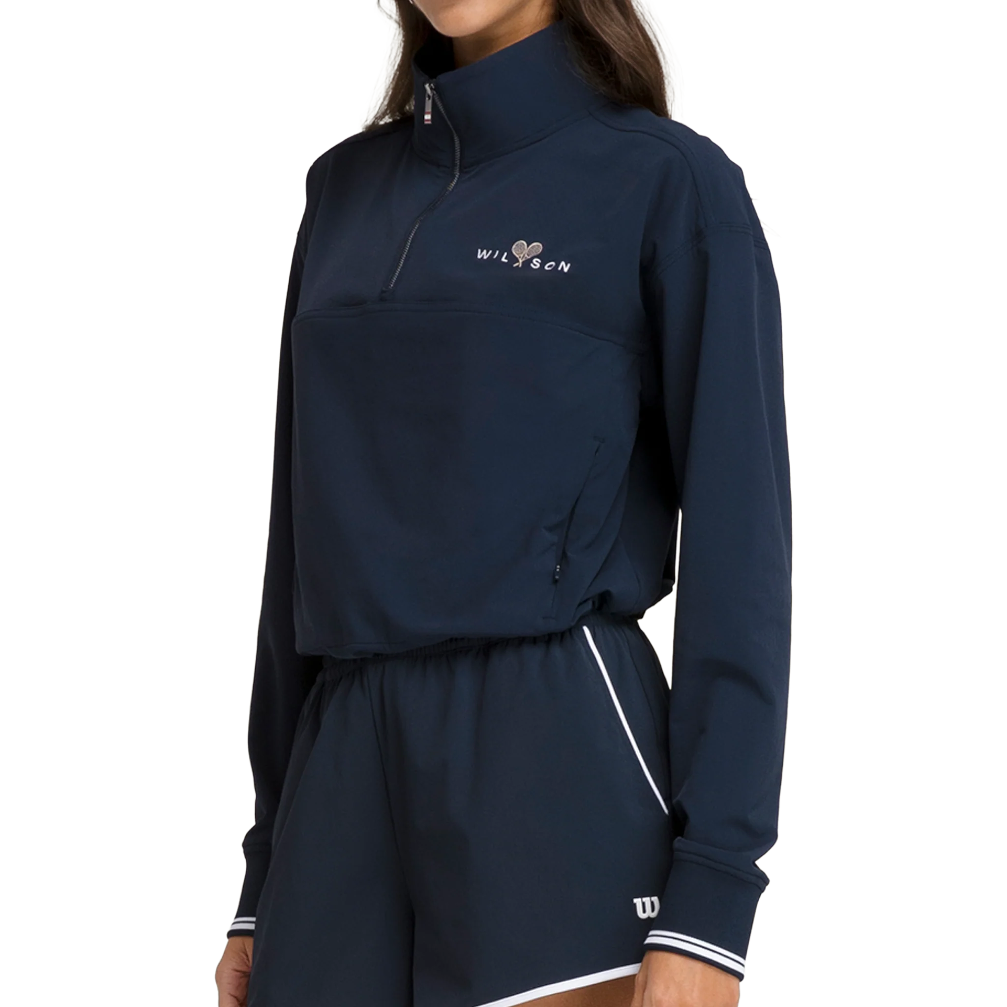 Wilson Davenport Woven Pop Over Women's Classic Navy - Image 4