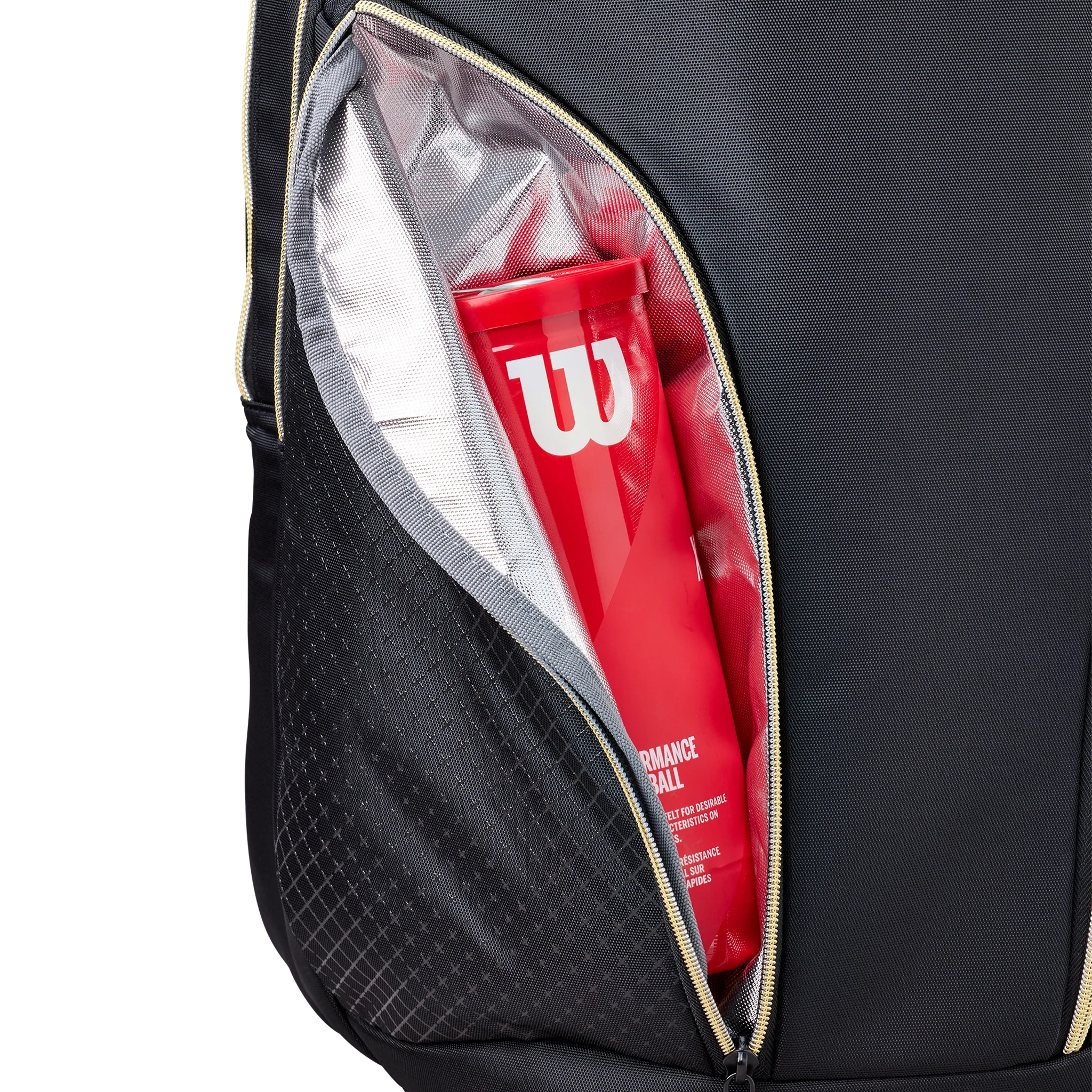 Wilson Defy V1 Padel Backpack Black/Gold - Image 5