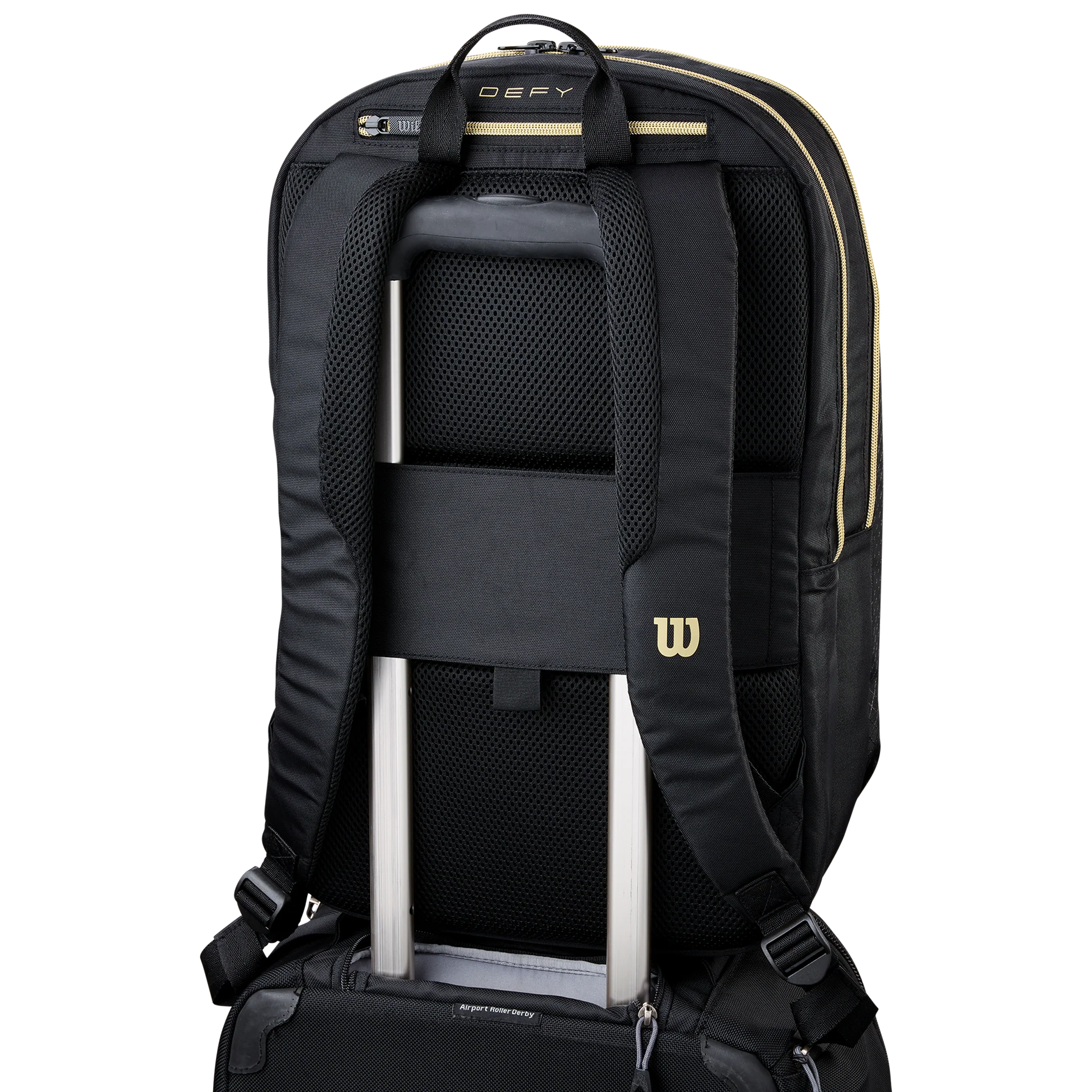 Wilson Defy V1 Padel Backpack Black/Gold - Image 9