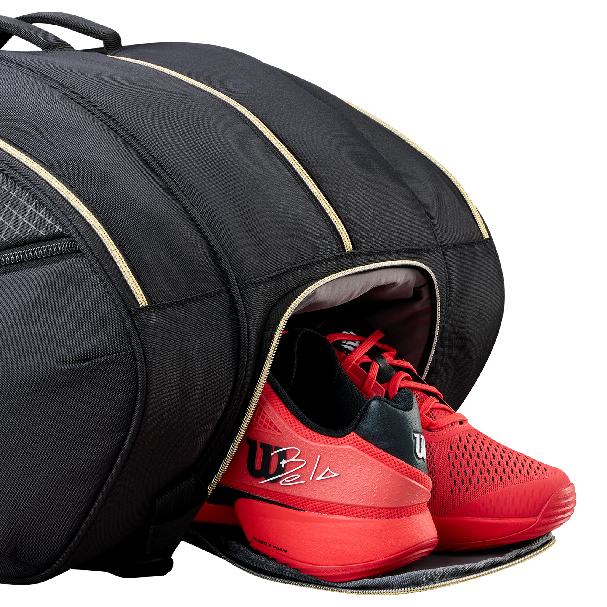 Wilson Defy V1 Padel Bag Black/Gold - Image 5