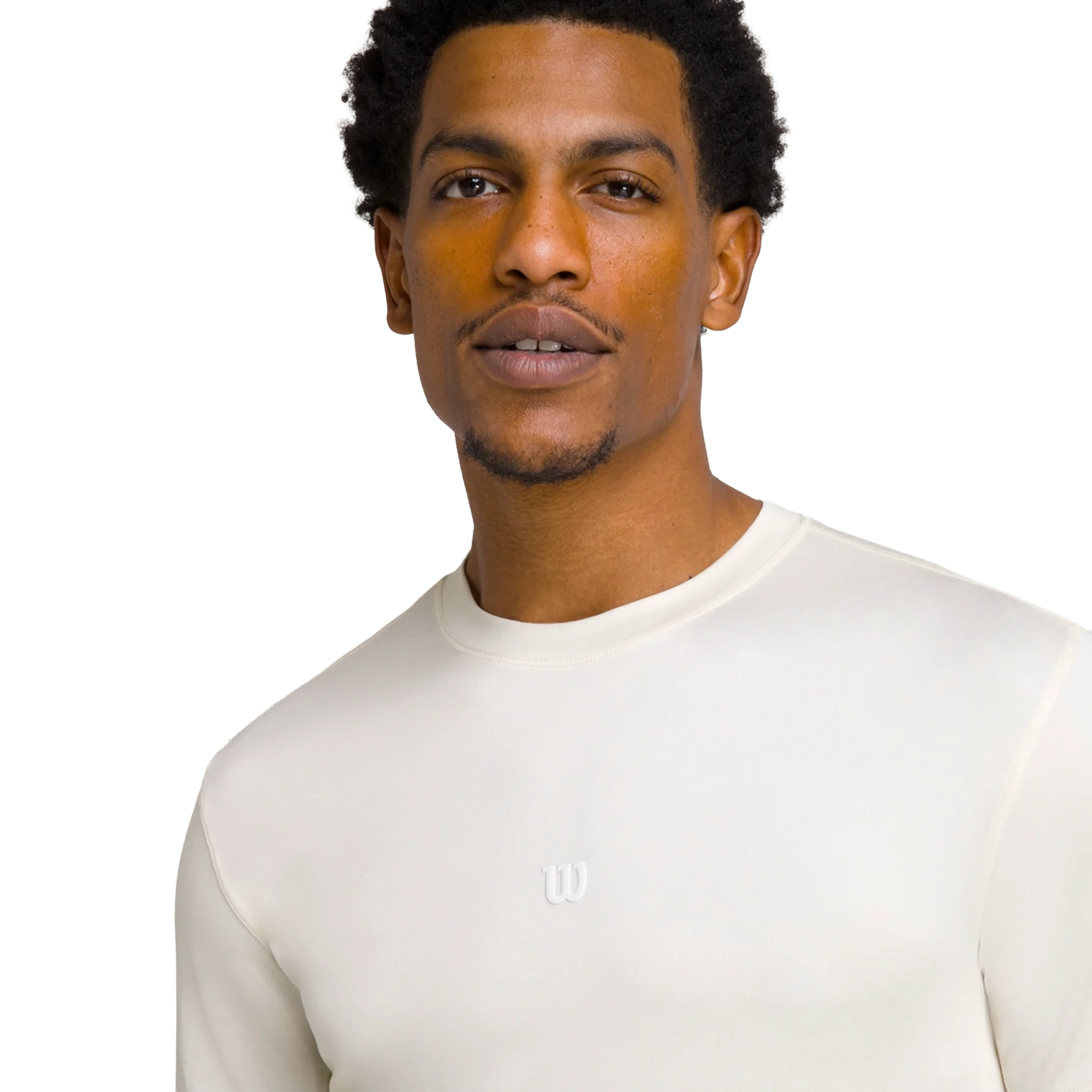 Wilson Everyday Performance Tee Men's Sandrift - Image 4
