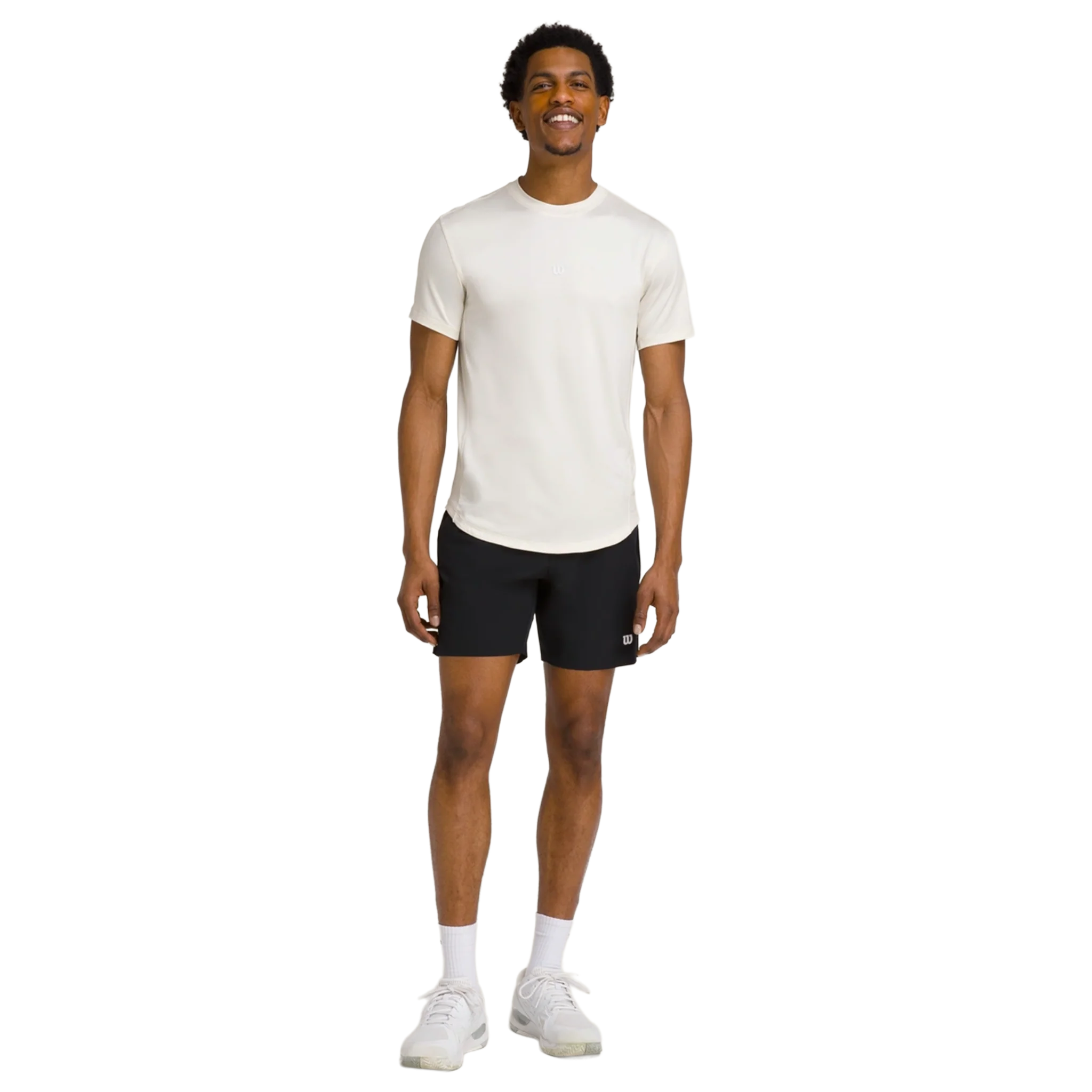 Wilson Everyday Performance Tee Men's Sandrift - Image 5