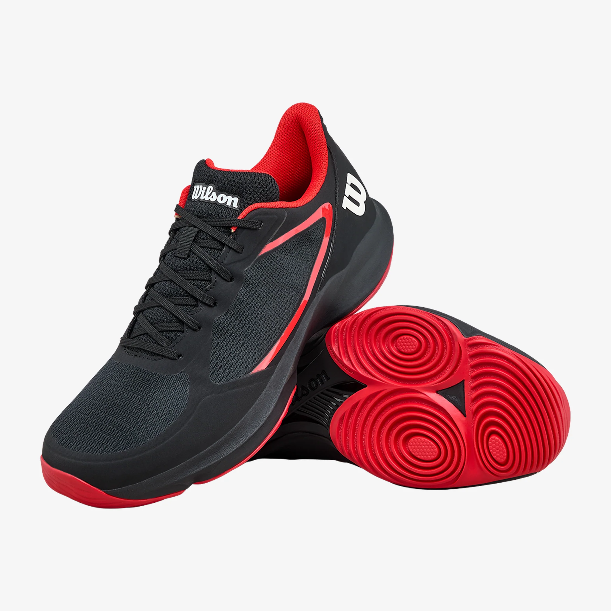Wilson Hurakn Lite Padel Men's Black/Infrared/White - Image 2