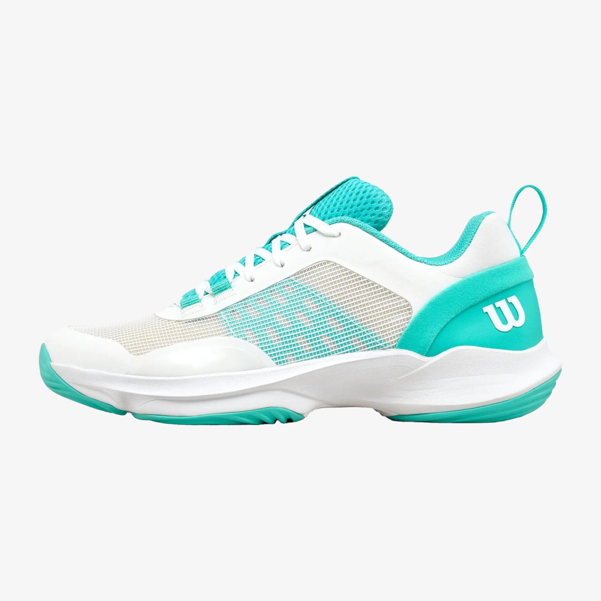 Wilson Hurakn Pro V2 Women's Padel White/ Turquoise (2025) - Image 3