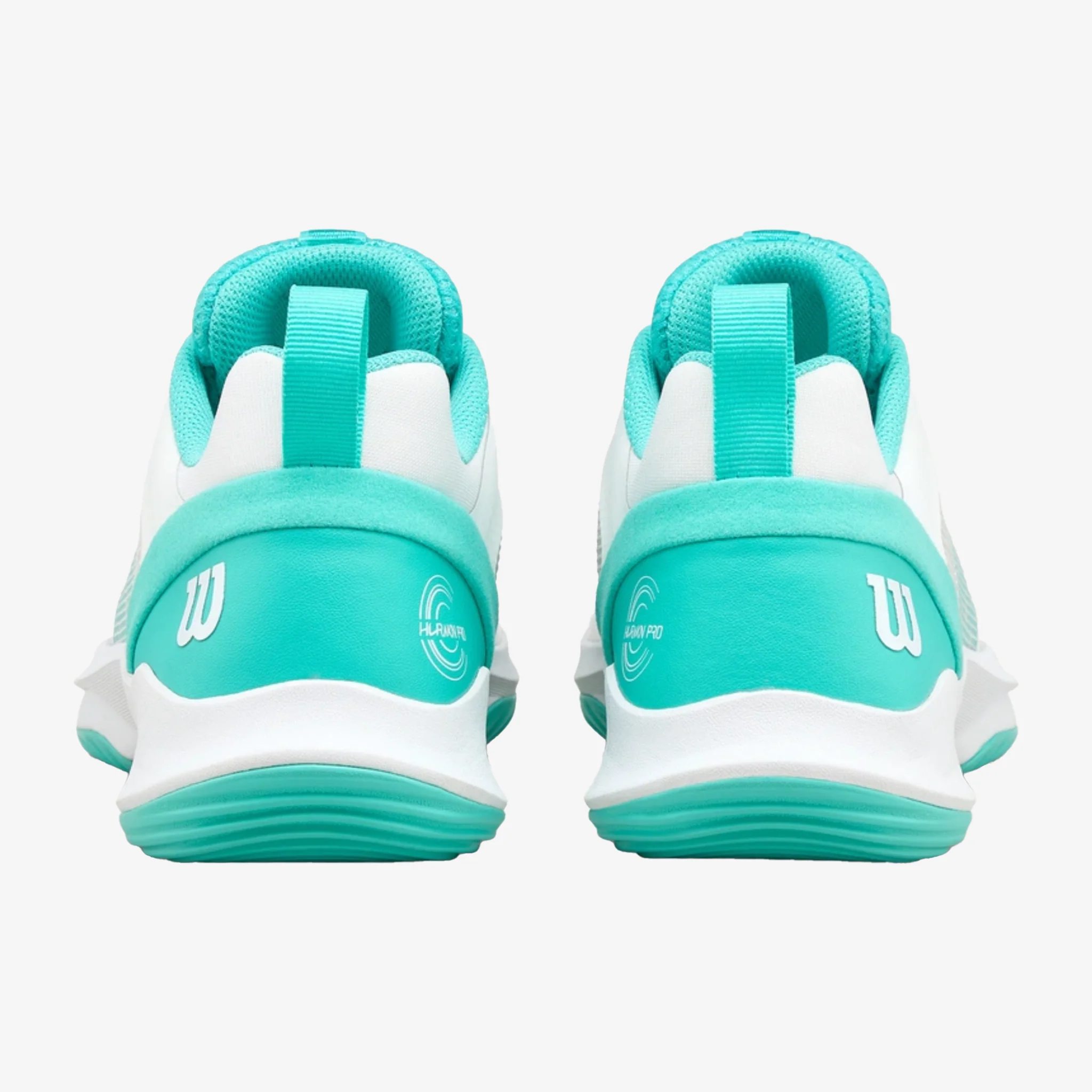 Wilson Hurakn Pro V2 Women's Padel White/ Turquoise (2025) - Image 4
