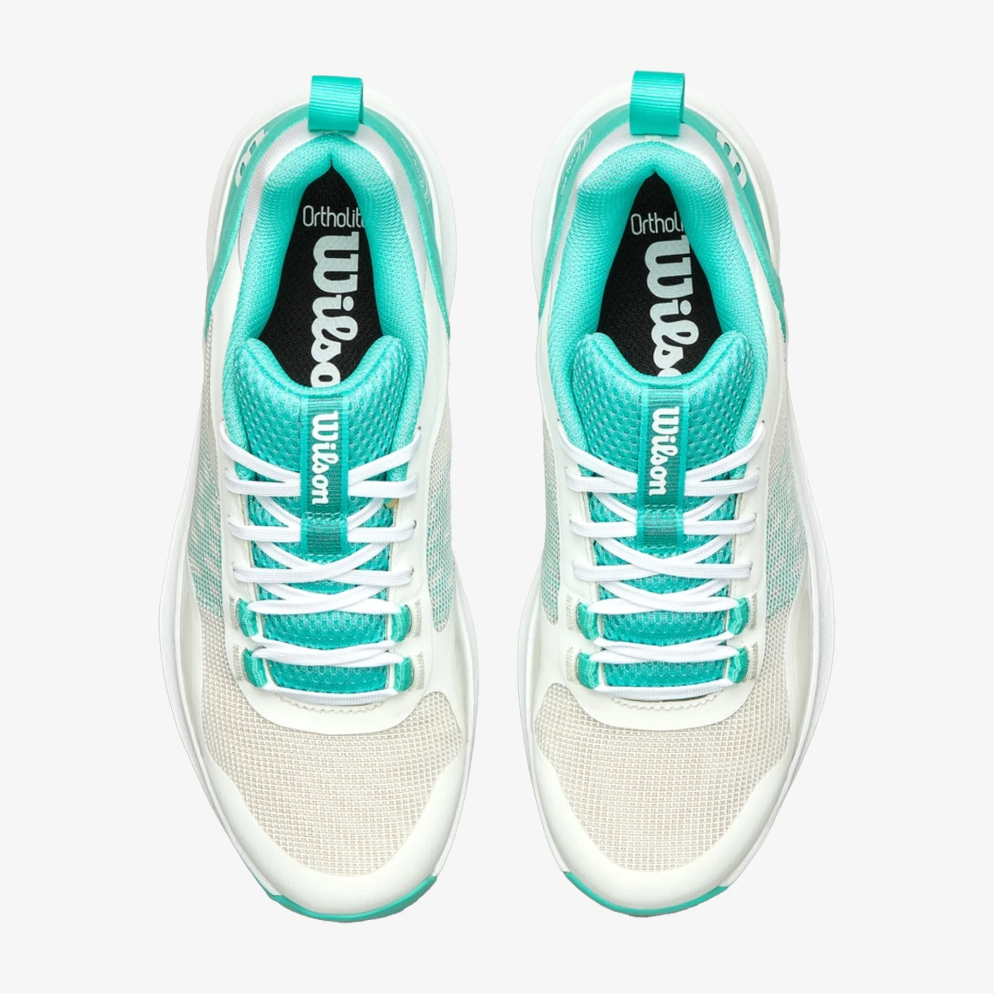 Wilson Hurakn Pro V2 Women's Padel White/ Turquoise (2025) - Image 5