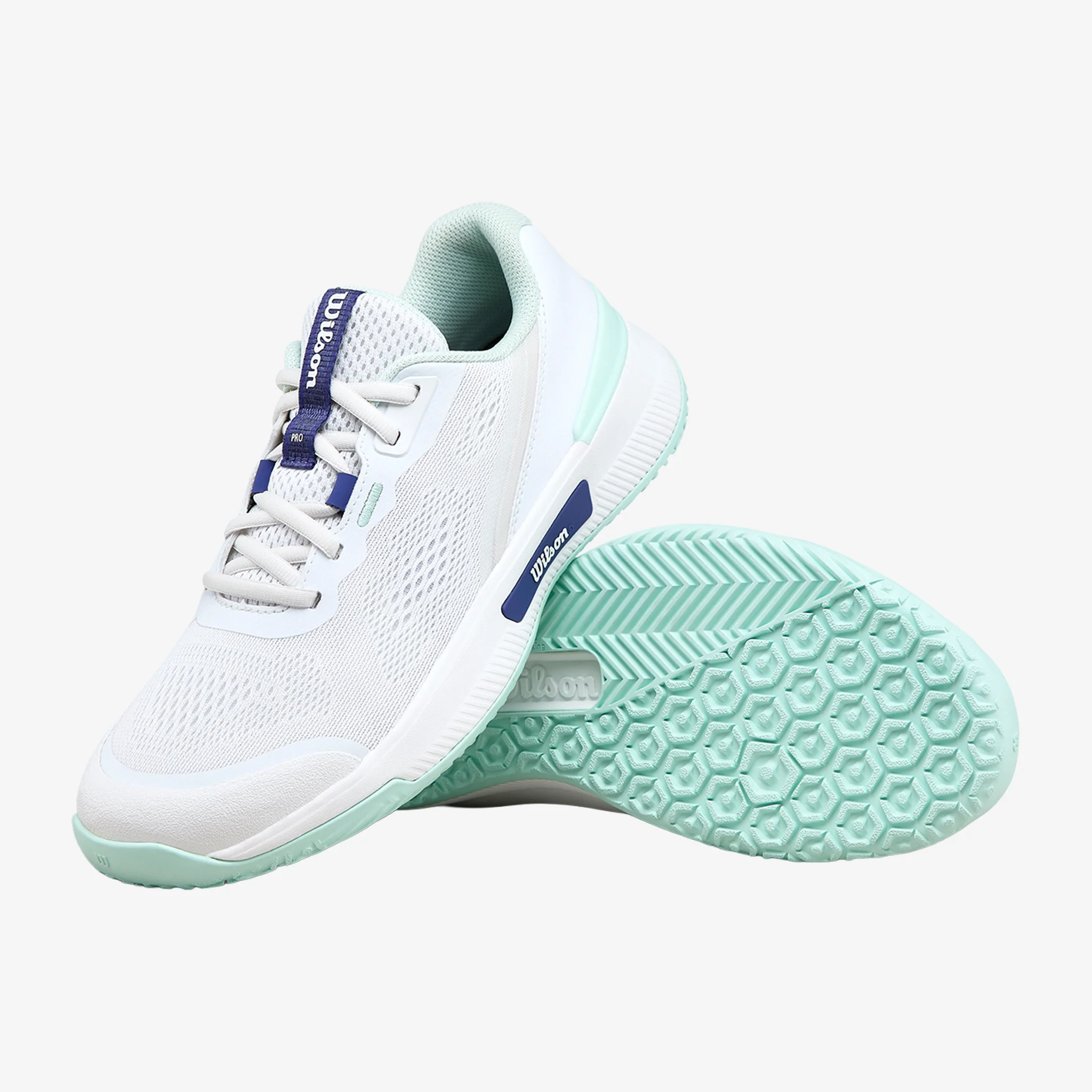 Wilson Intrigue Pro Women's White/Bay/Skipper Blue - Image 2