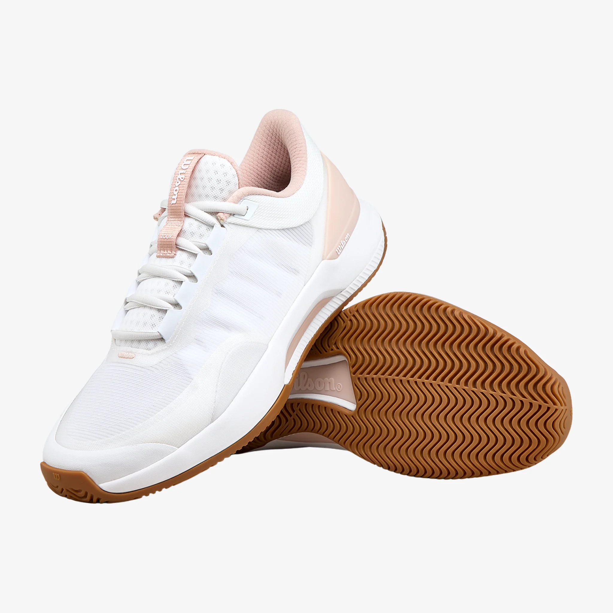 Wilson Intrigue Tour Women's White/Cameo Rose/Gum - Image 2