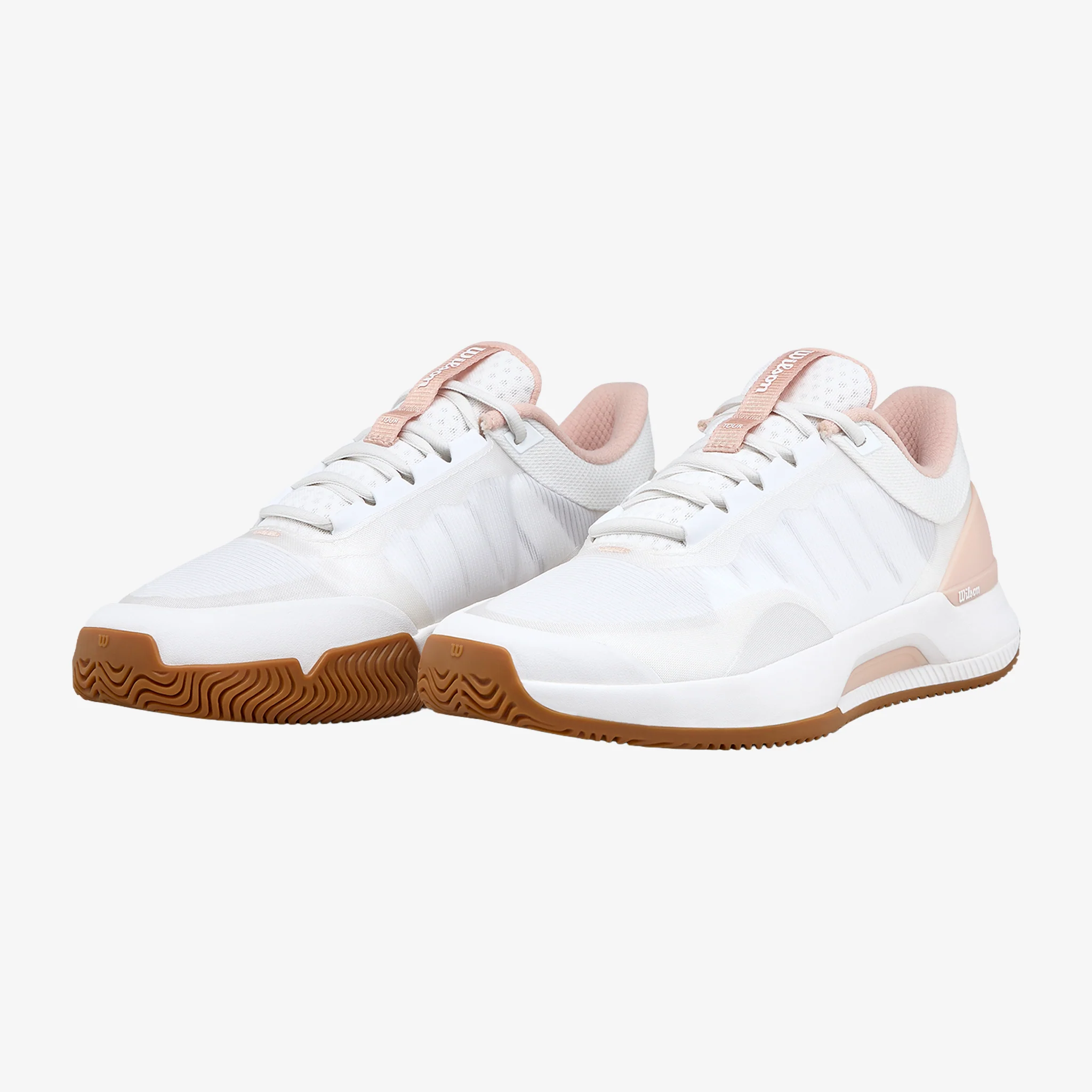 Wilson Intrigue Tour Women's White/Cameo Rose/Gum - Image 4