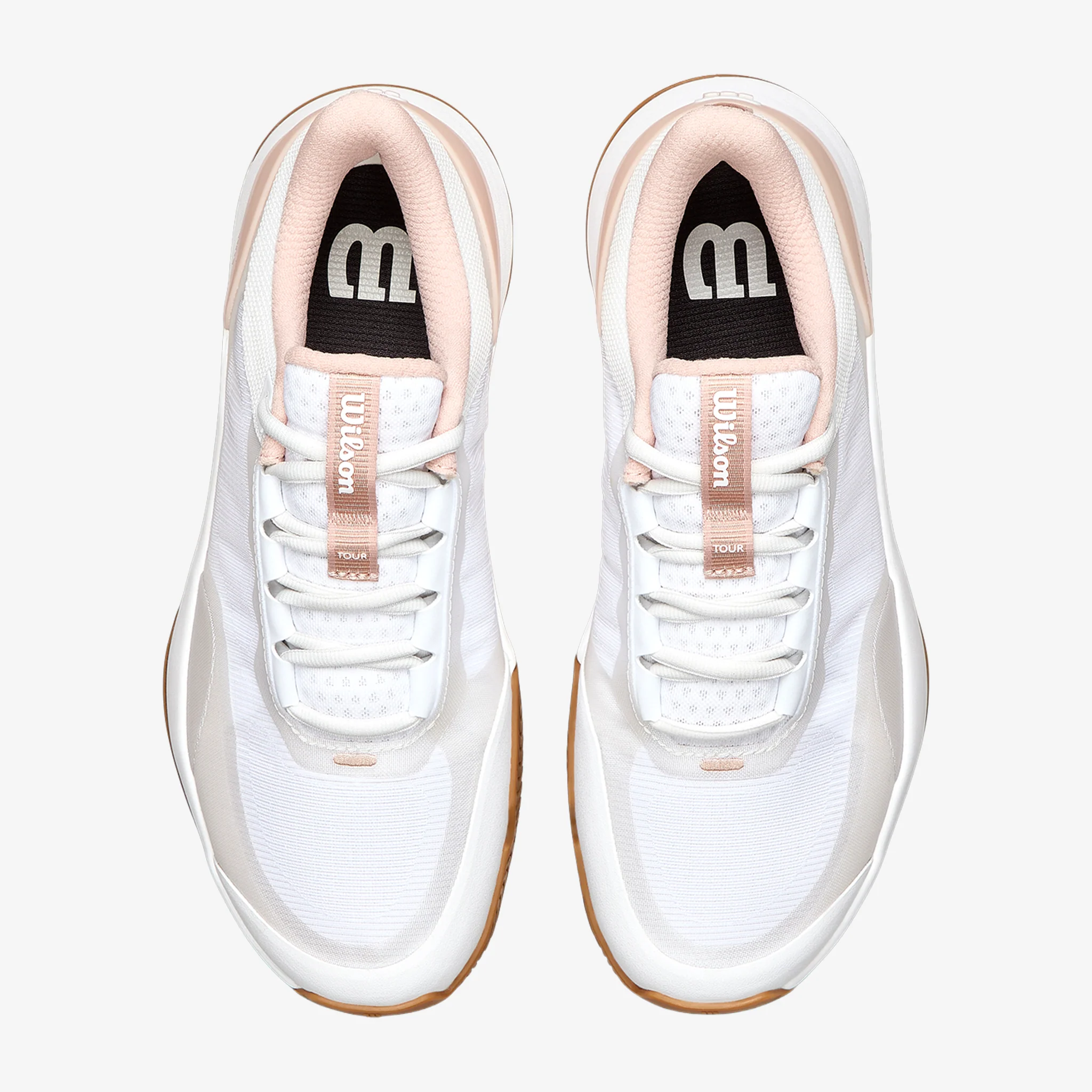 Wilson Intrigue Tour Women's White/Cameo Rose/Gum - Image 6