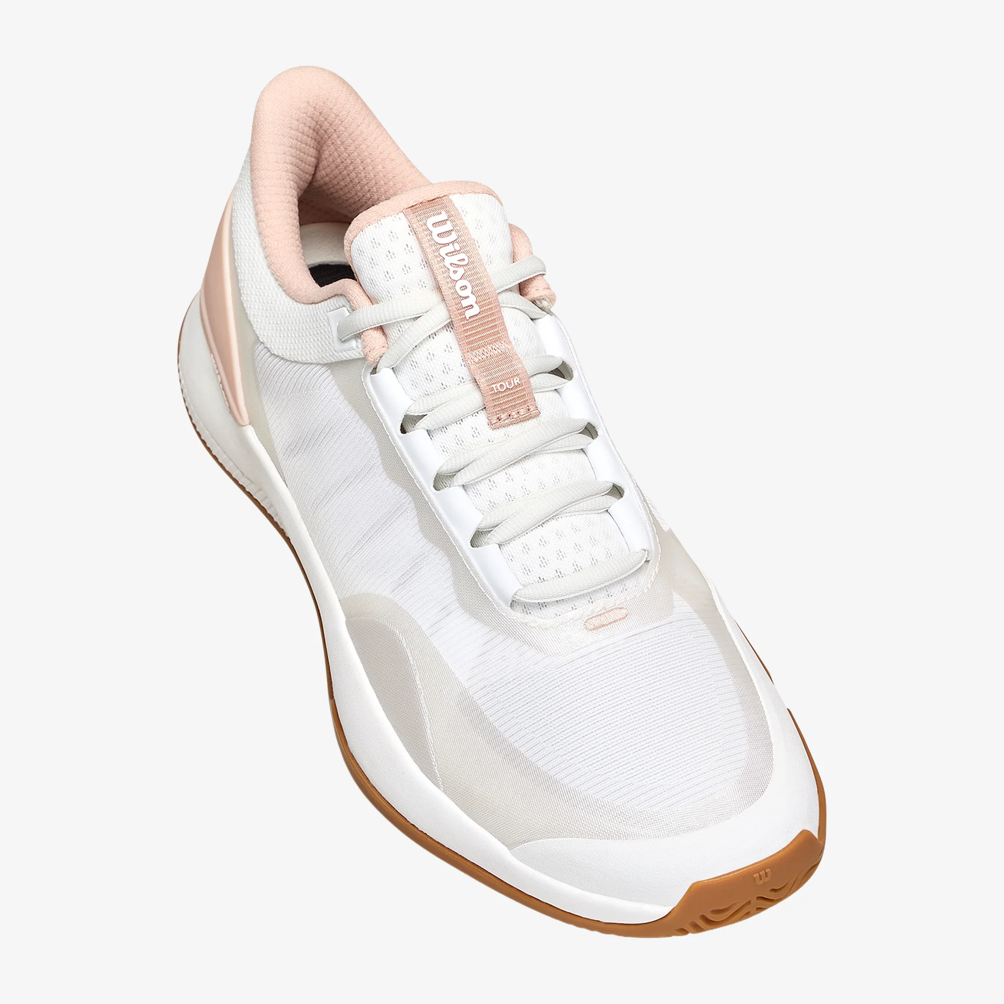 Wilson Intrigue Tour Women's White/Cameo Rose/Gum - Image 7