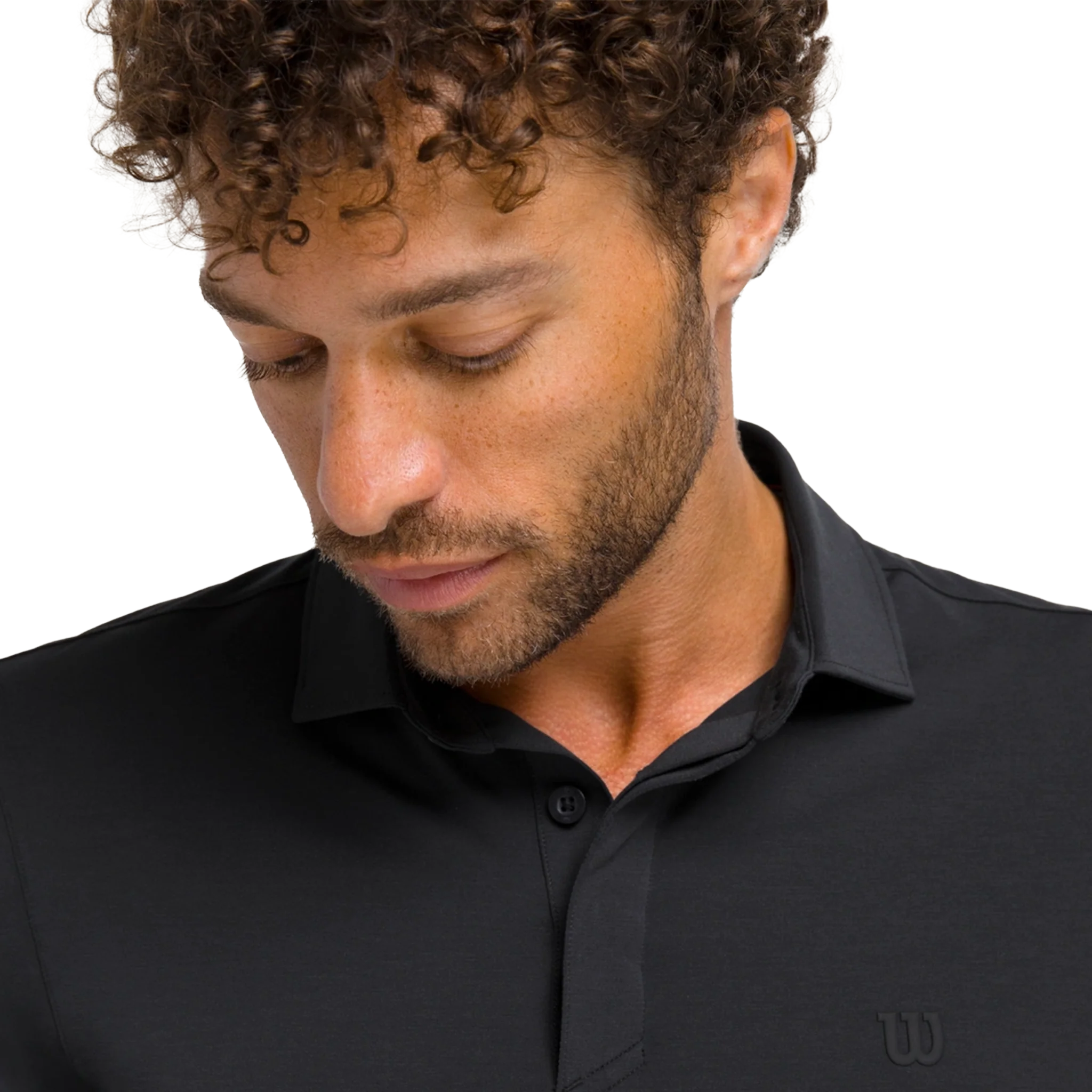 Wilson League Polo Men's Black - Image 3