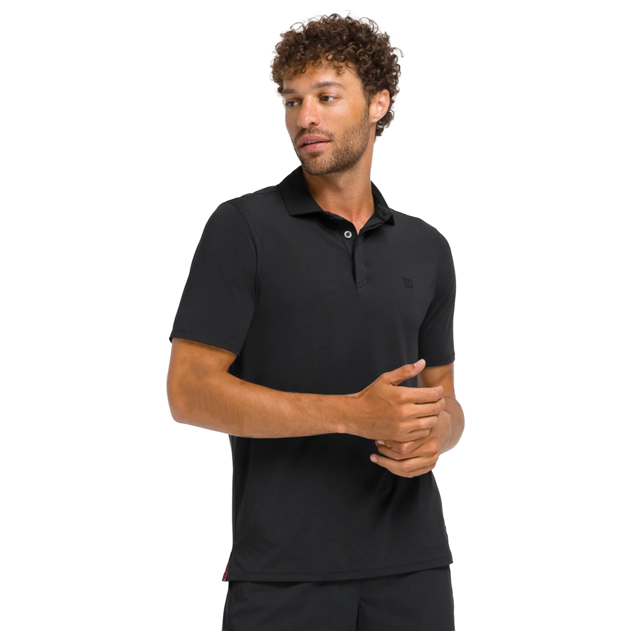Wilson League Polo Men's Black - Image 4