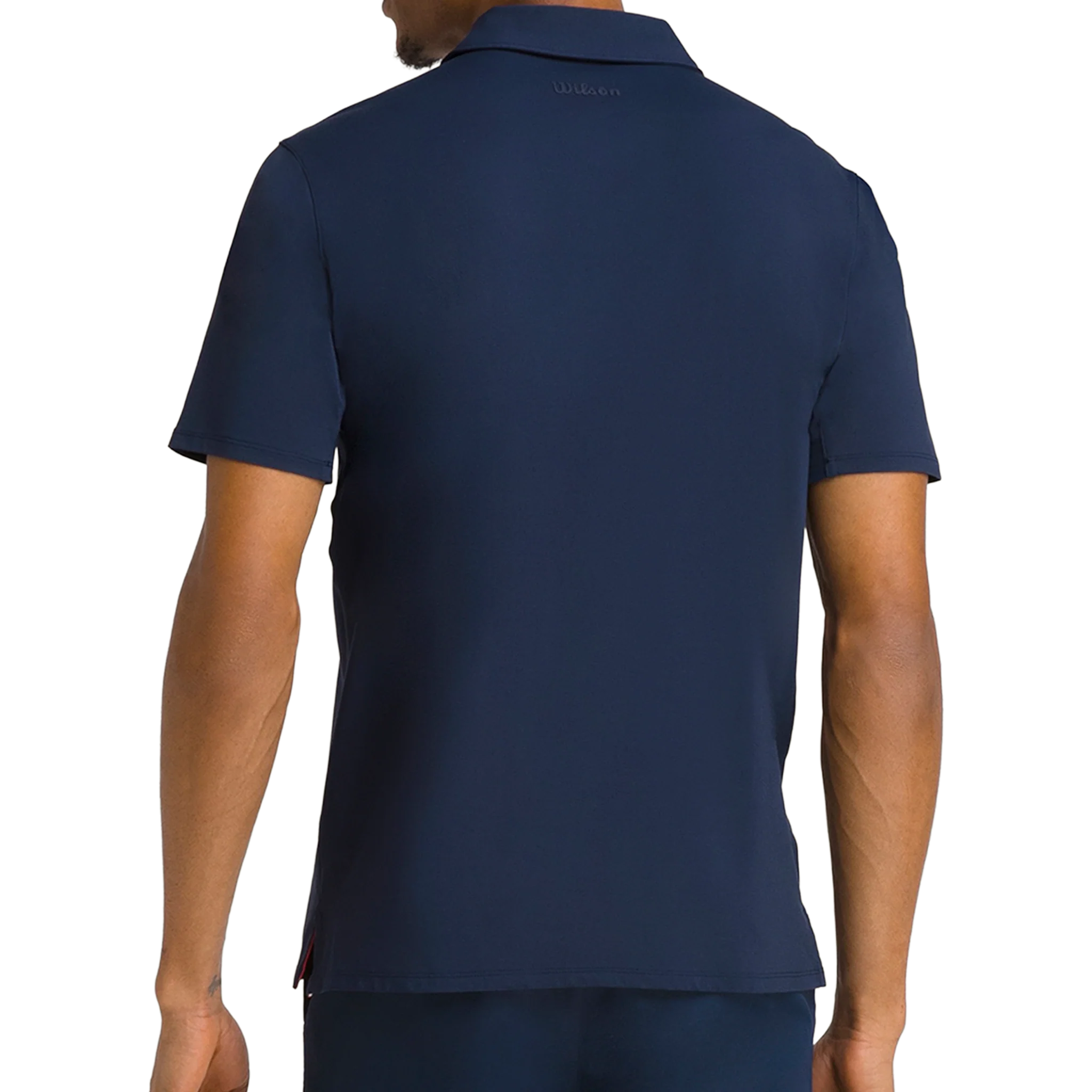 Wilson League Polo Men's Classic Navy - Image 4