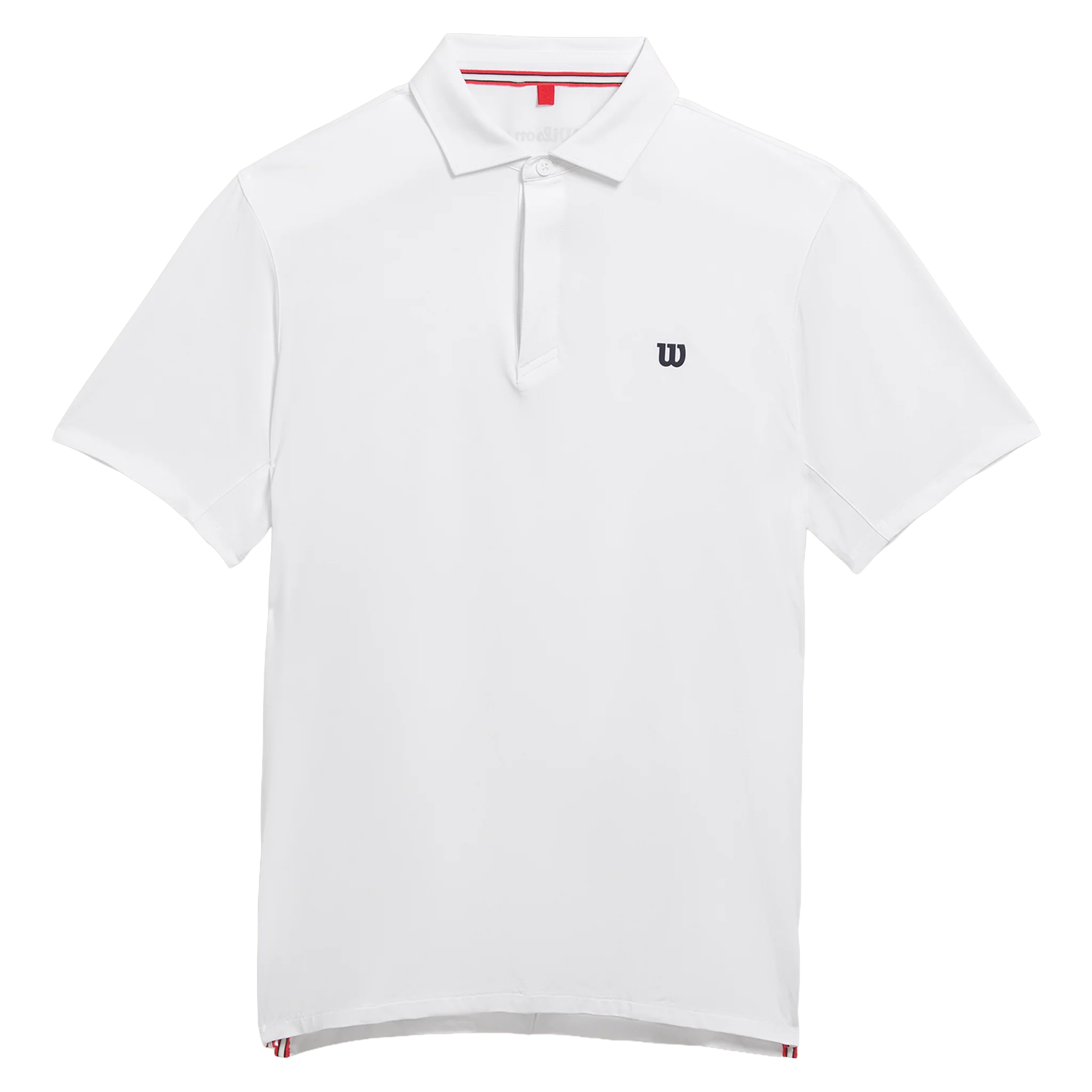 Wilson League Polo Men's Bright White - Image 2