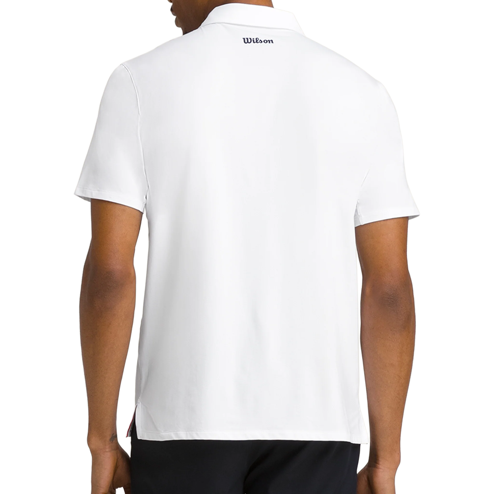 Wilson League Polo Men's Bright White - Image 3