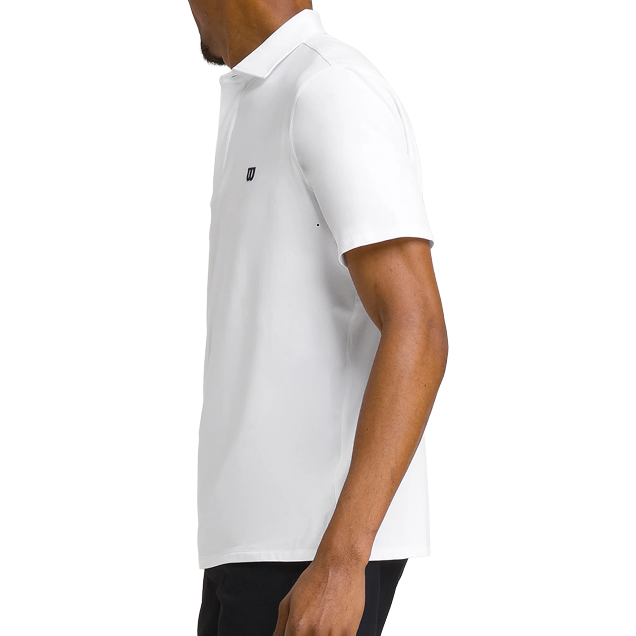 Wilson League Polo Men's Bright White - Image 4