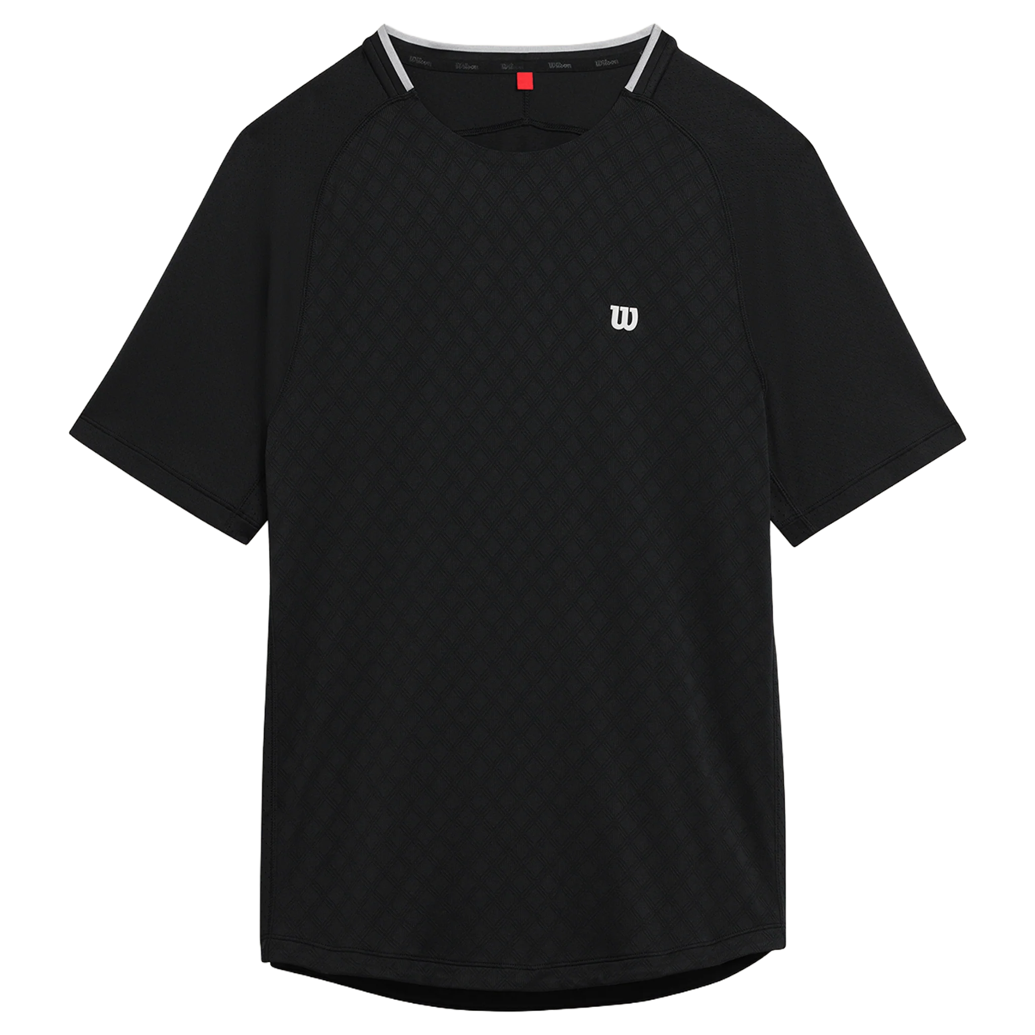 Wilson Serve Out Tee Men's Black - Image 2