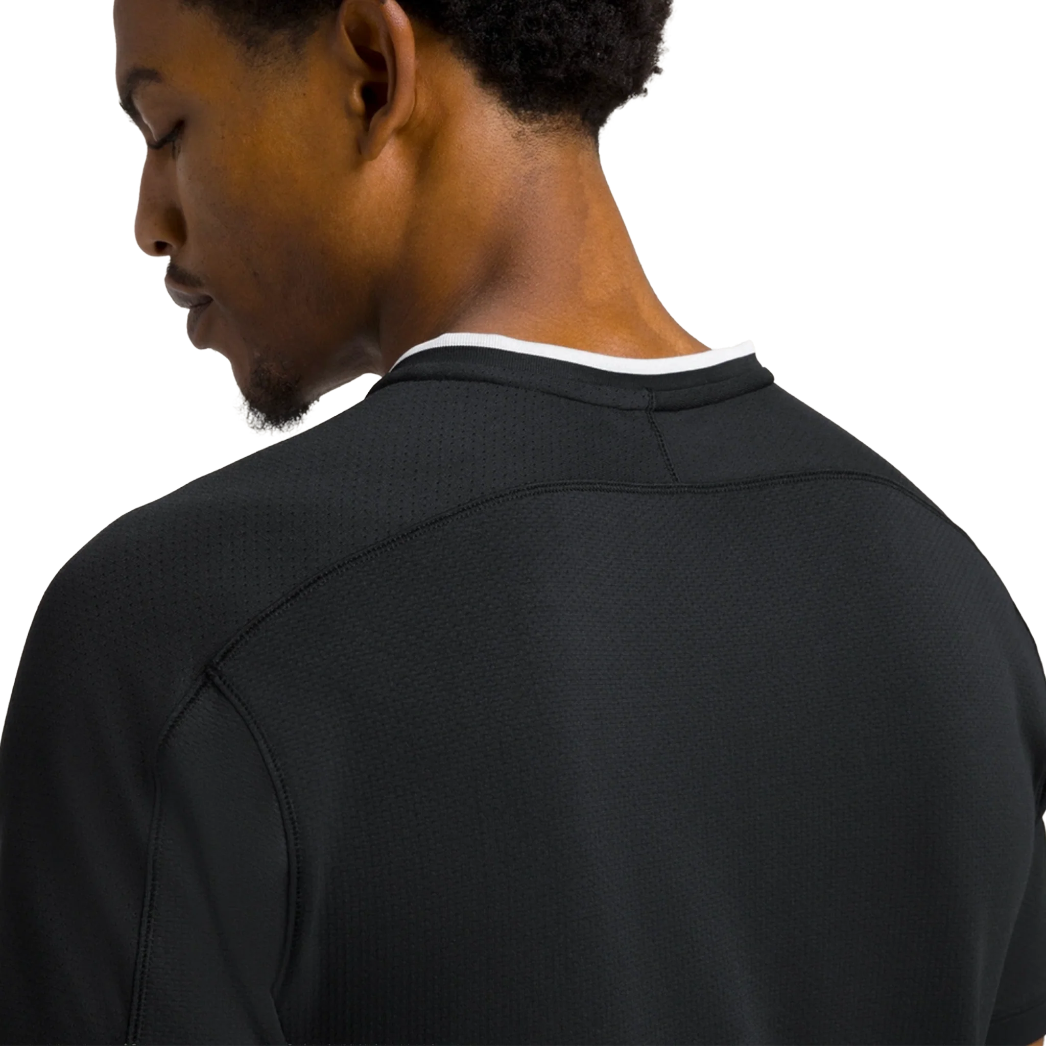 Wilson Serve Out Tee Men's Black - Image 3