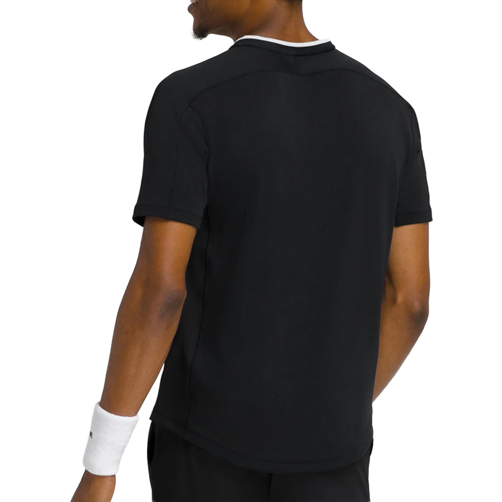 Wilson Serve Out Tee Men's Black - Image 5