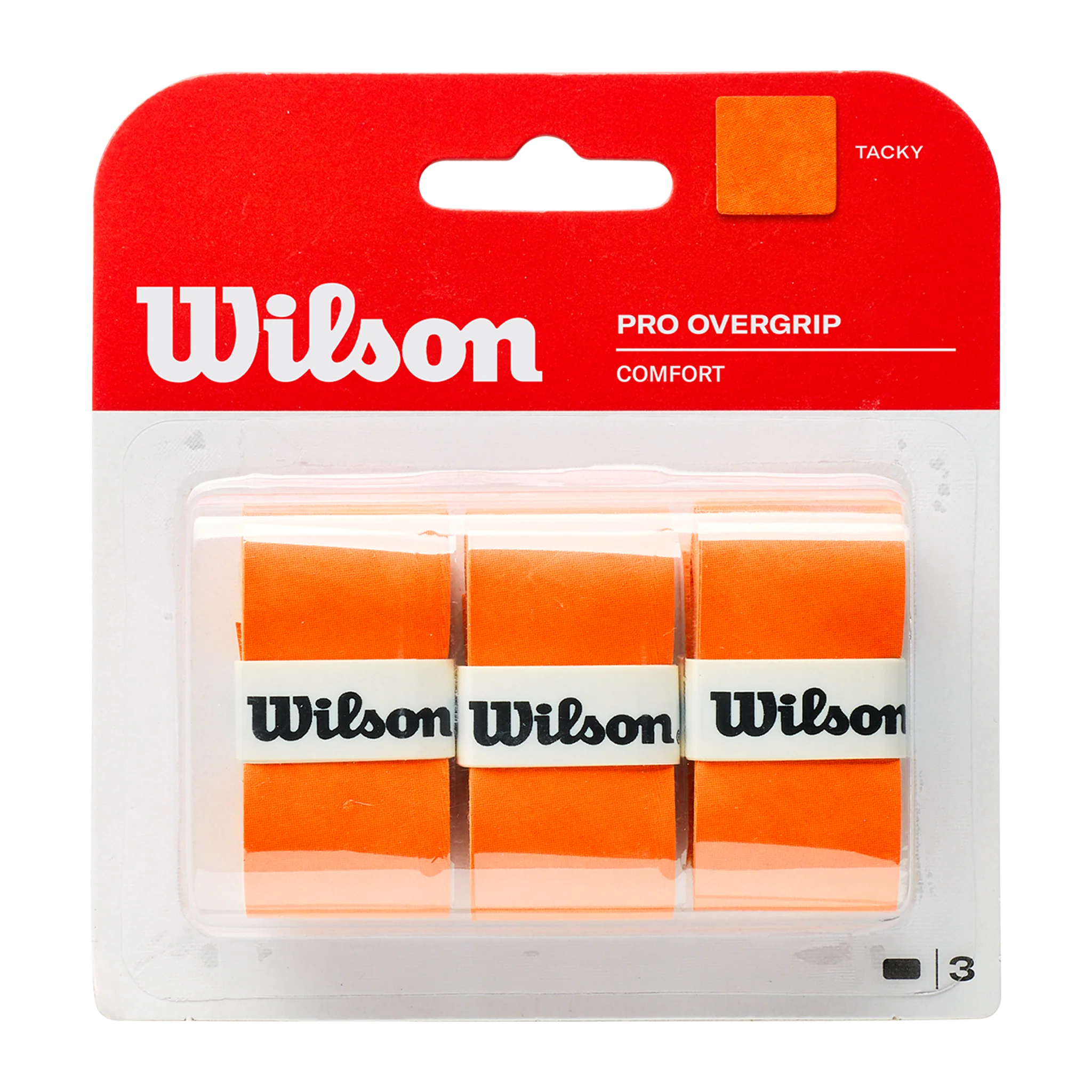 Wilson Pro Overgrip Burn (3 Pack)