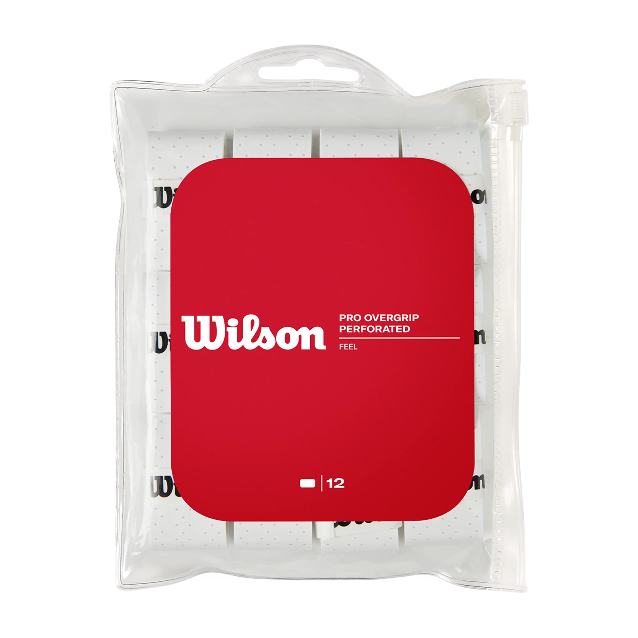 Wilson Pro Overgrip Perforated 12PK White
