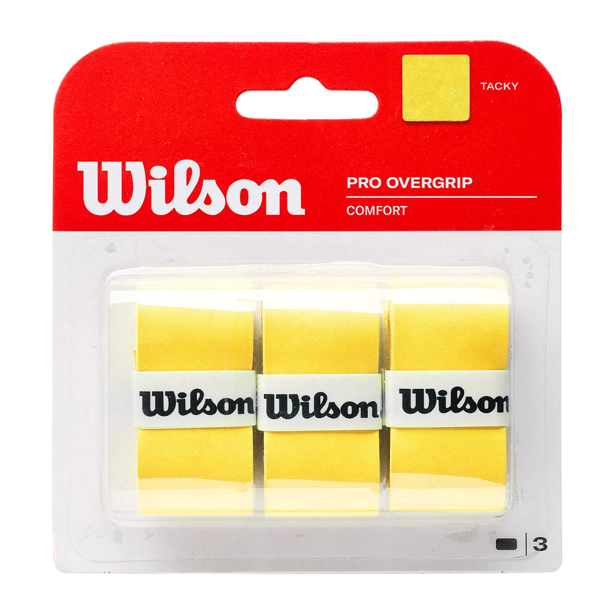 Wilson Pro Overgrip Yellow (3 Pack)