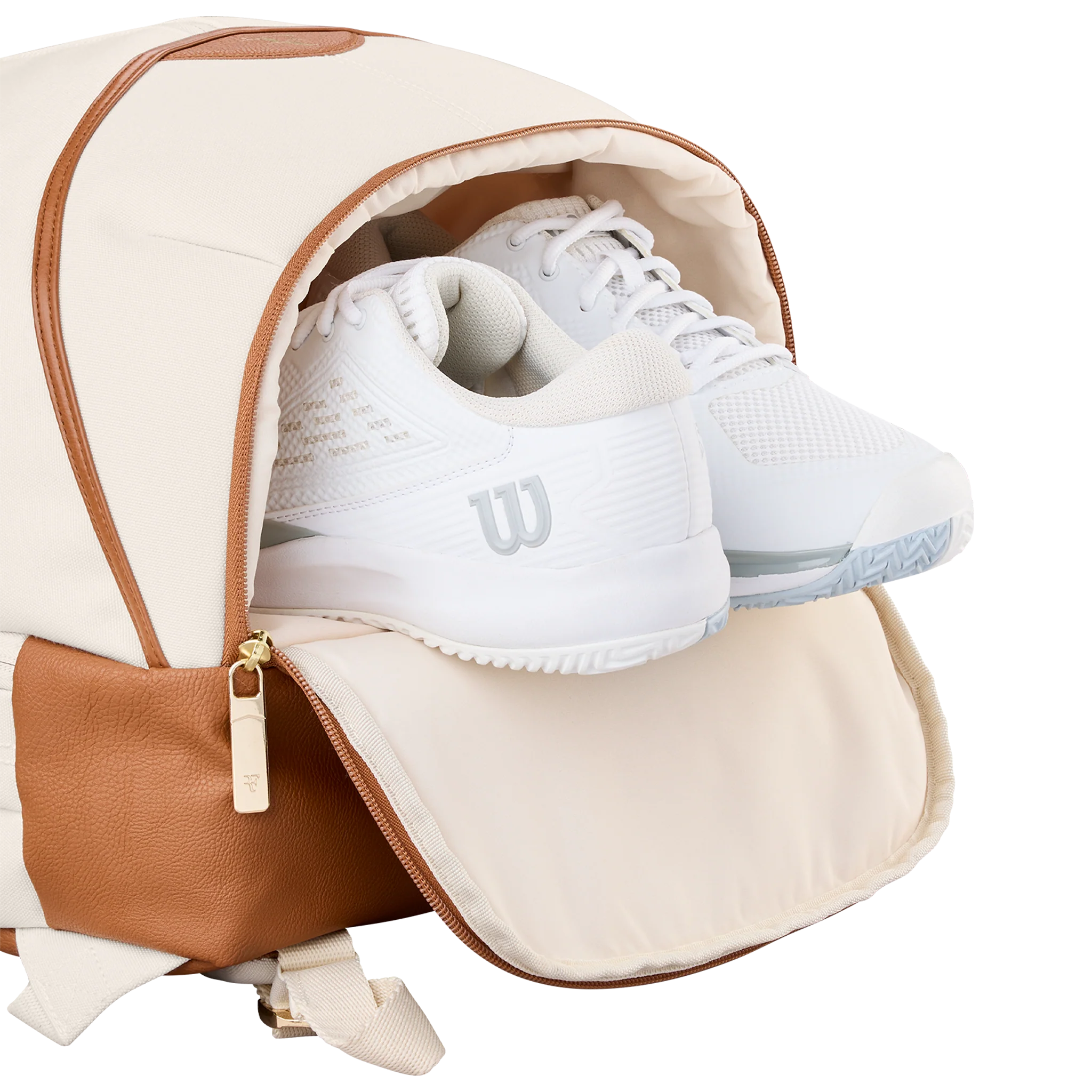 Wilson RF Lawn Collection Backpack Cream (2026) - Image 5