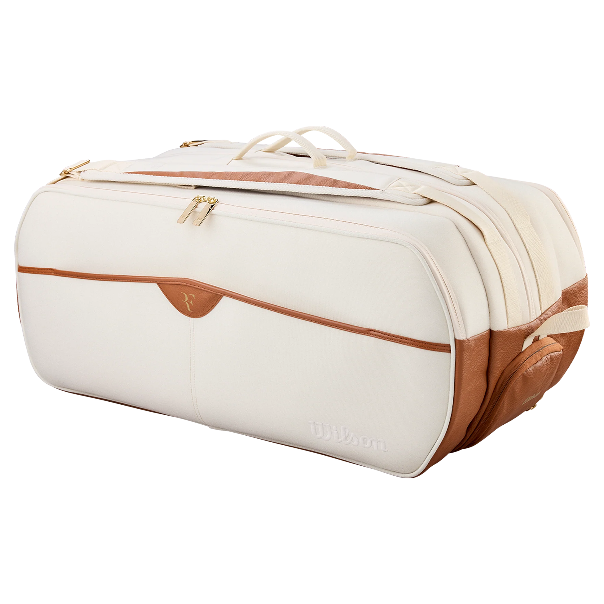 Wilson RF Lawn Collection Tournament Racket Bag 15 Pack Cream (2026) - Image 11