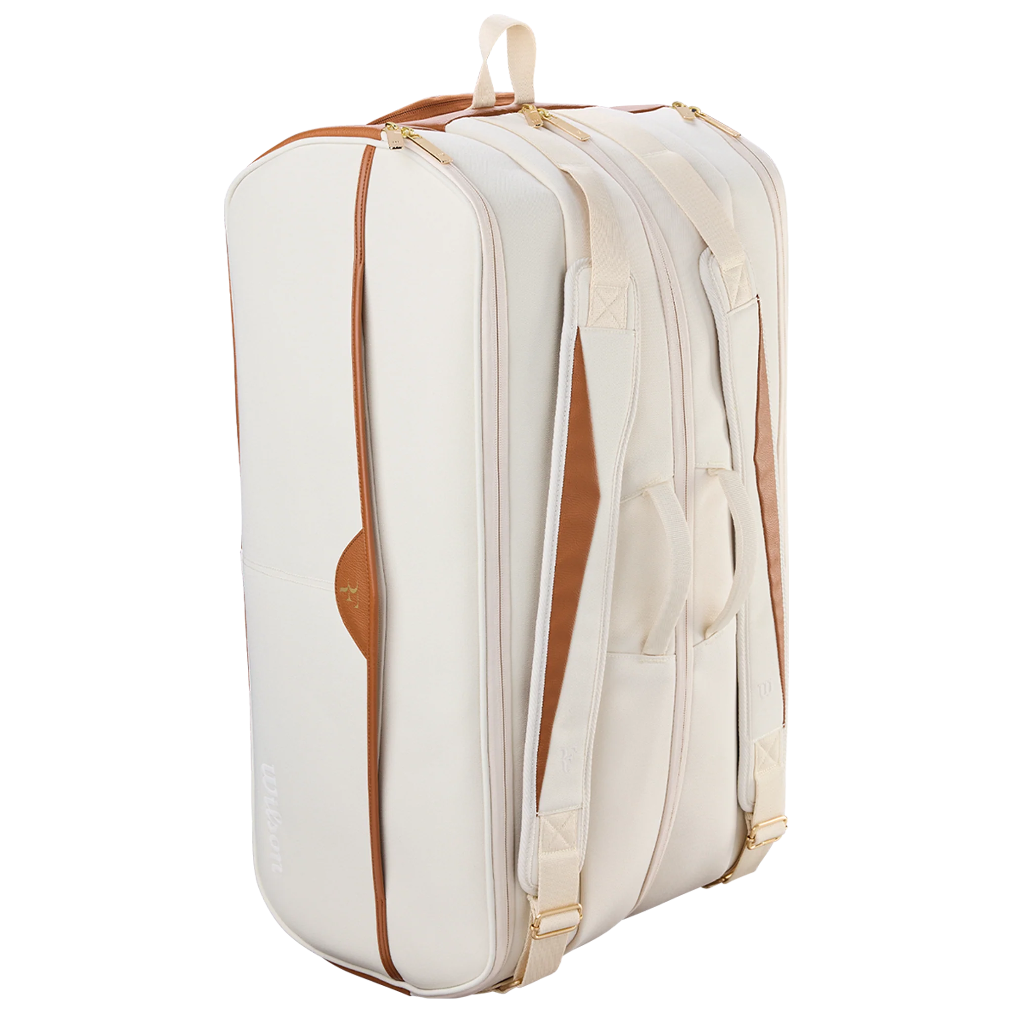 Wilson RF Lawn Collection Tournament Racket Bag 15 Pack Cream (2026) - Image 2