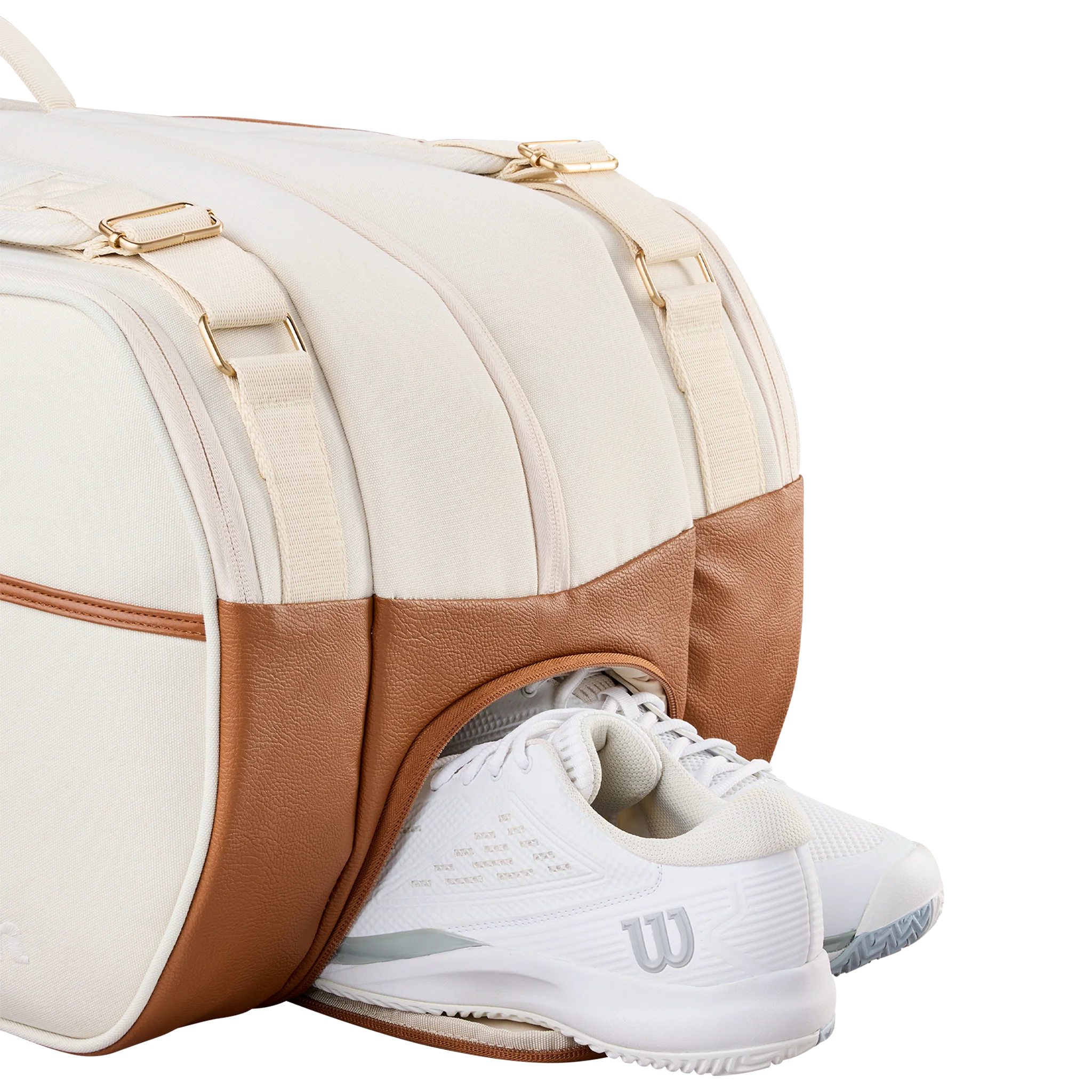 Wilson RF Lawn Collection Tournament Racket Bag 15 Pack Cream (2026) - Image 4